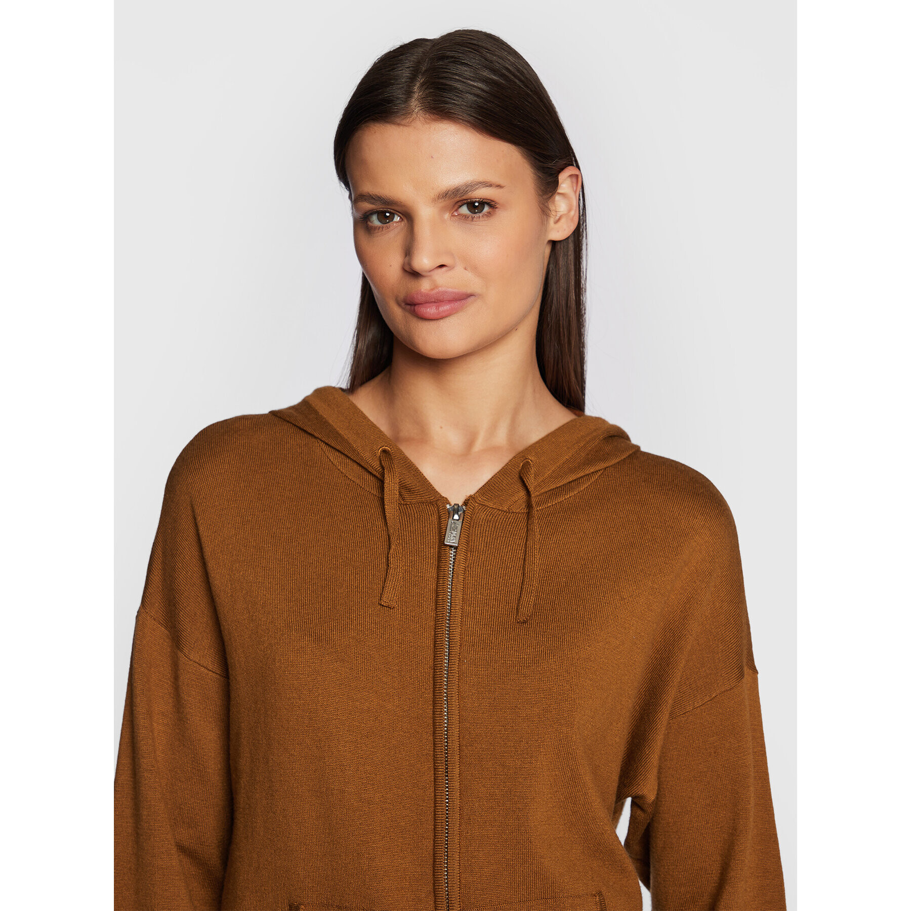DKNY Sport Суитшърт DP2J9109 Кафяв Regular Fit - Pepit.bg