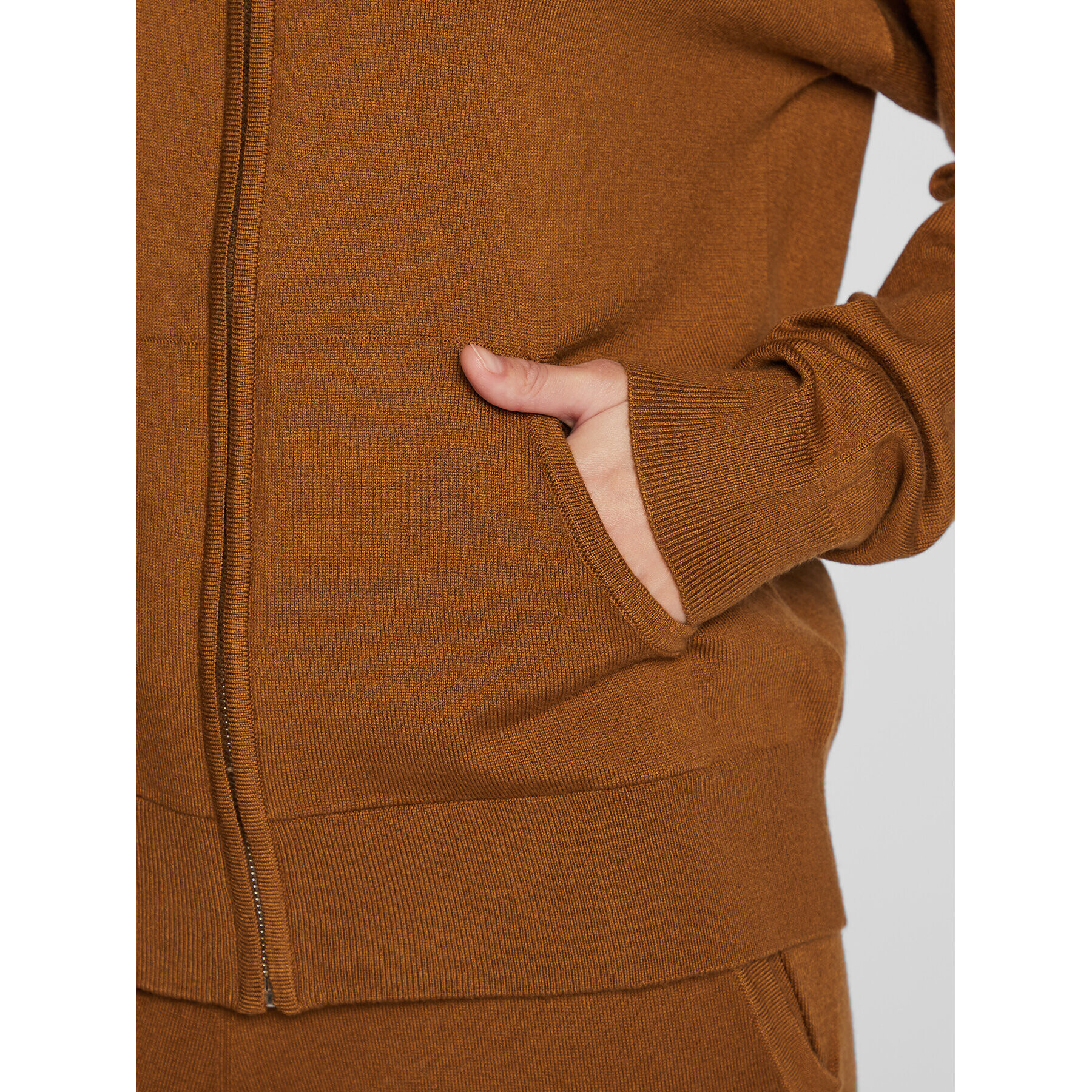 DKNY Sport Суитшърт DP2J9109 Кафяв Regular Fit - Pepit.bg