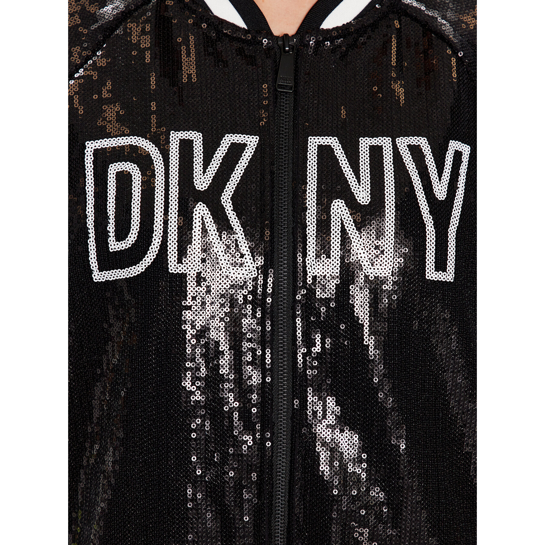 DKNY Sport Суитшърт DP2J9174 Черен Classic Fit - Pepit.bg