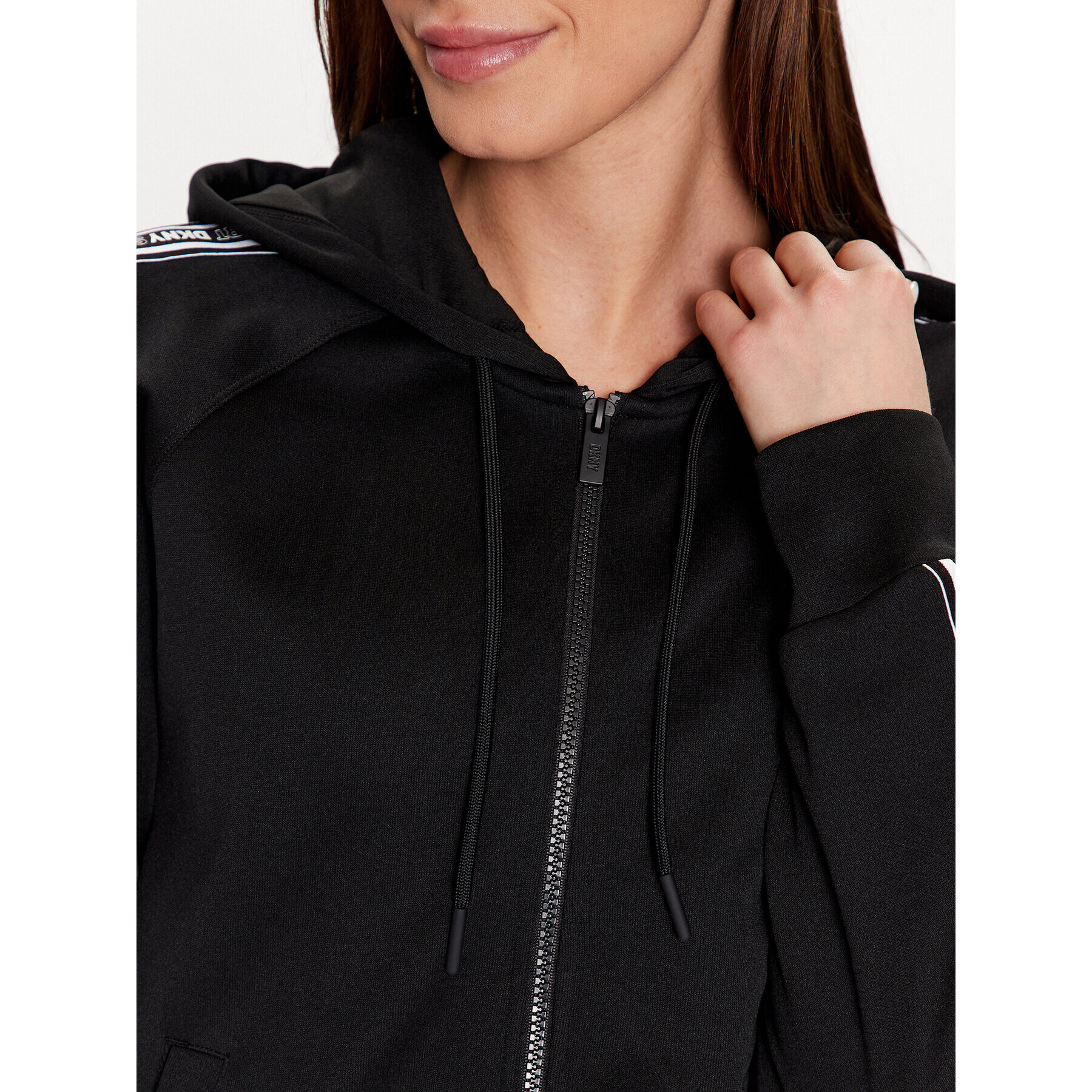 DKNY Sport Суитшърт DP2J9250 Черен Classic Fit - Pepit.bg