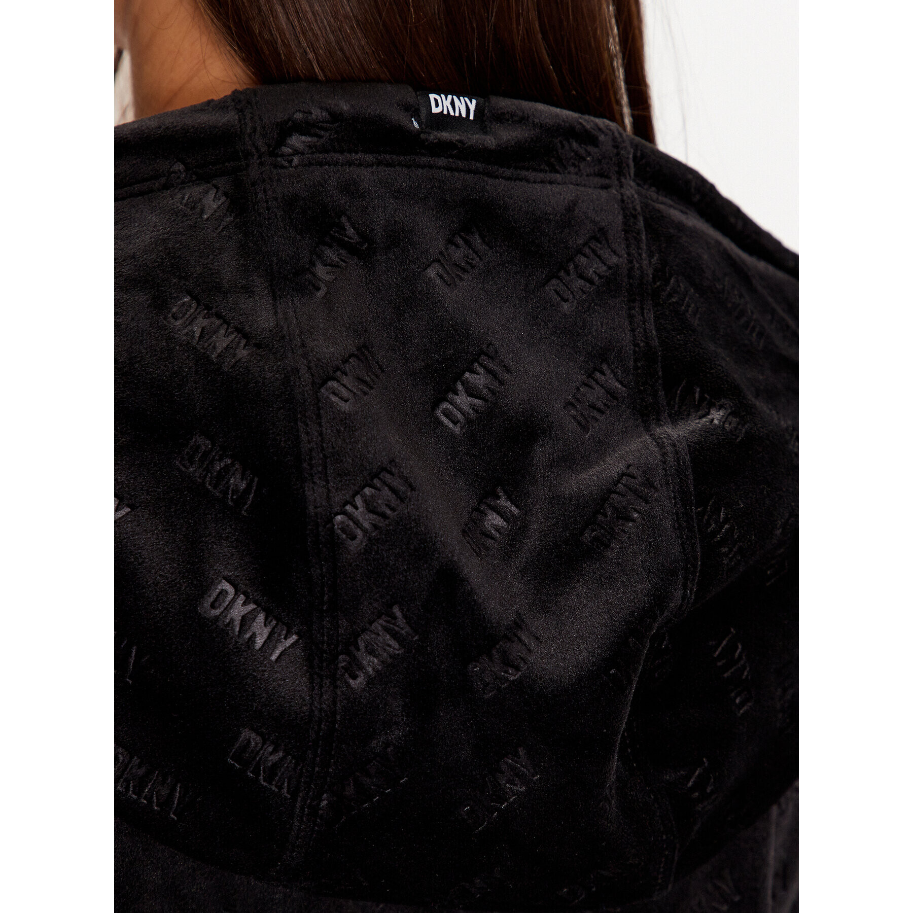 DKNY Sport Суитшърт DP2J9253 Черен Classic Fit - Pepit.bg