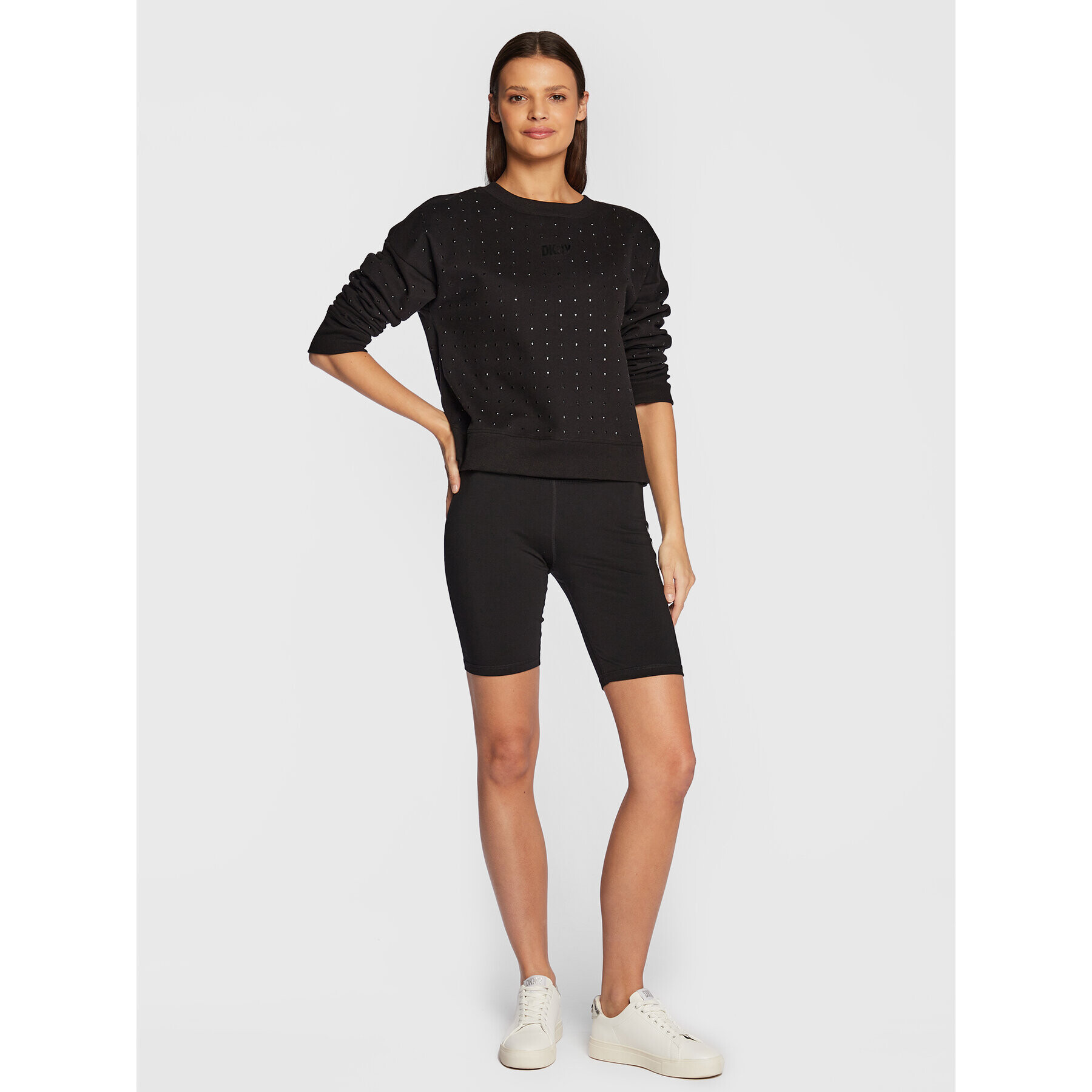 DKNY Sport Суитшърт DP2T7110 Черен Regular Fit - Pepit.bg