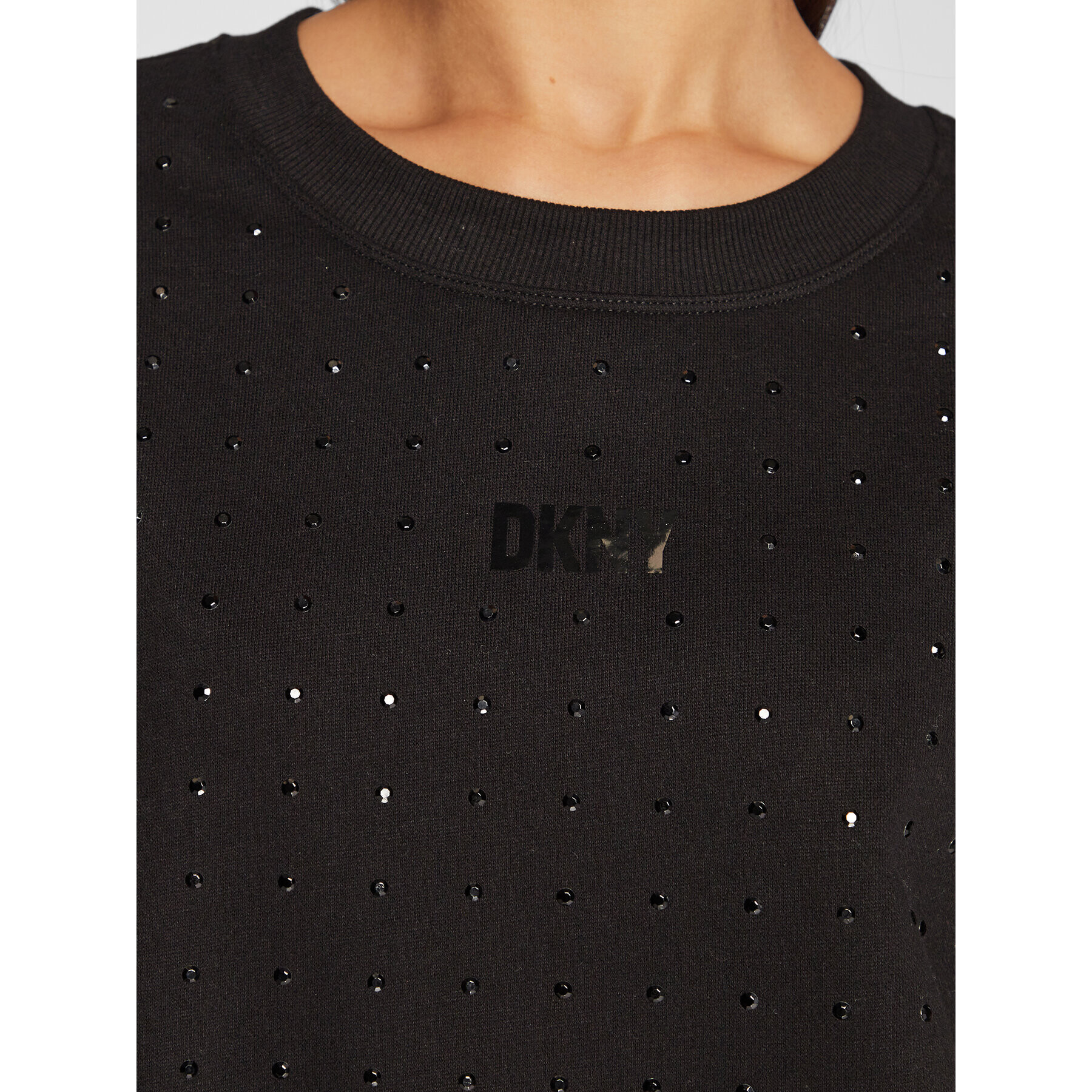 DKNY Sport Суитшърт DP2T7110 Черен Regular Fit - Pepit.bg