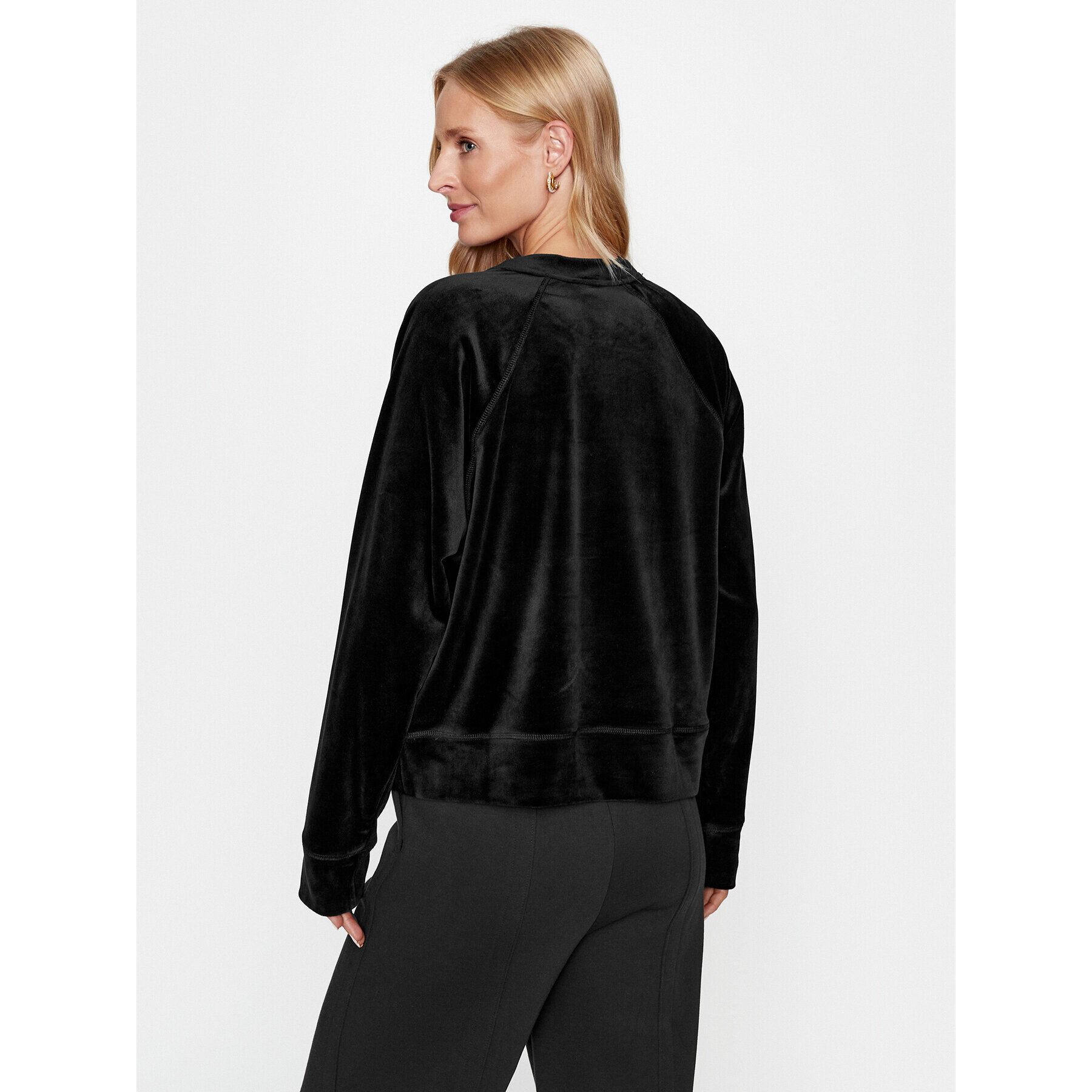 DKNY Sport Суитшърт DP2T8279 Черен Regular Fit - Pepit.bg