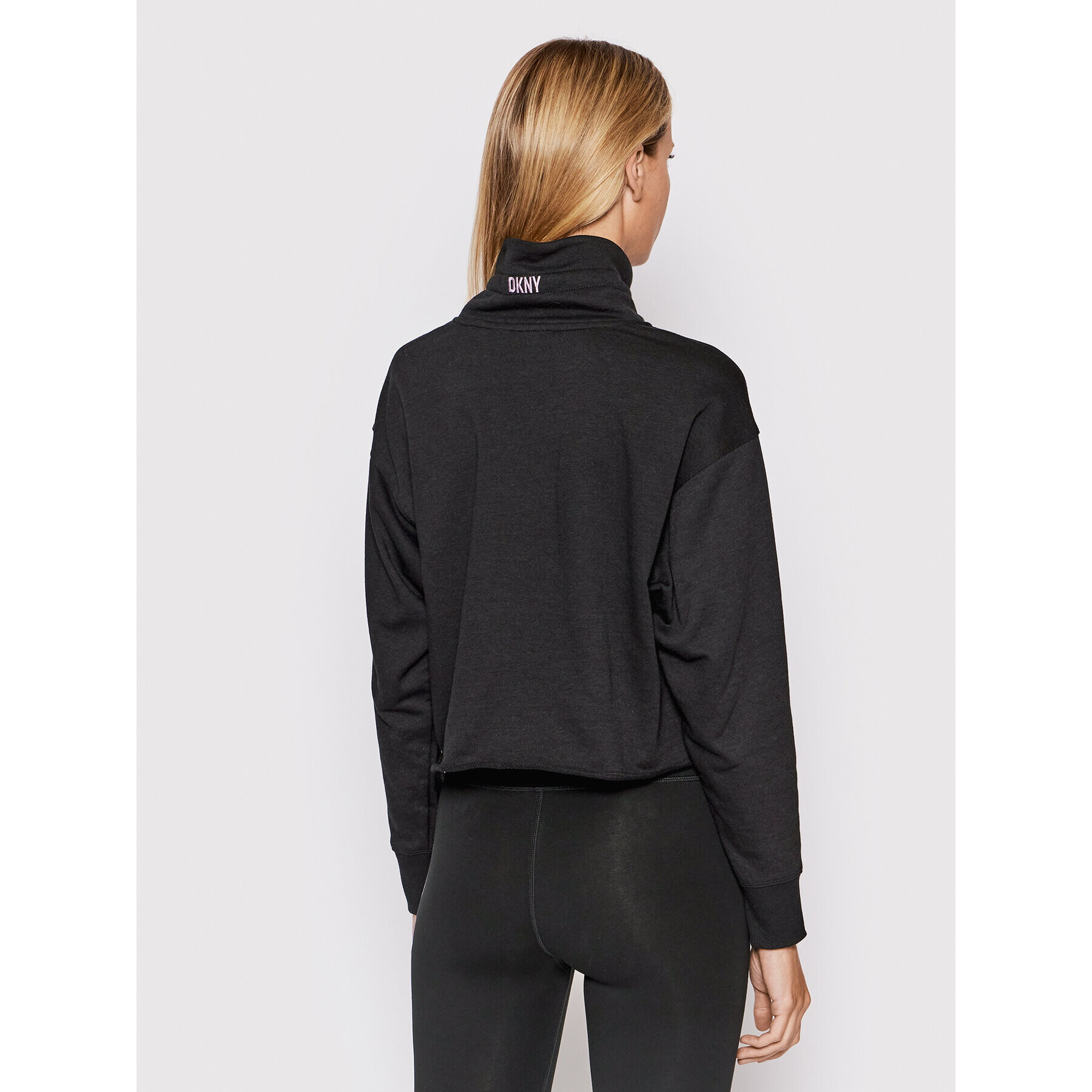 DKNY Sport Суитшърт DP2T8651 Черен Regular Fit - Pepit.bg