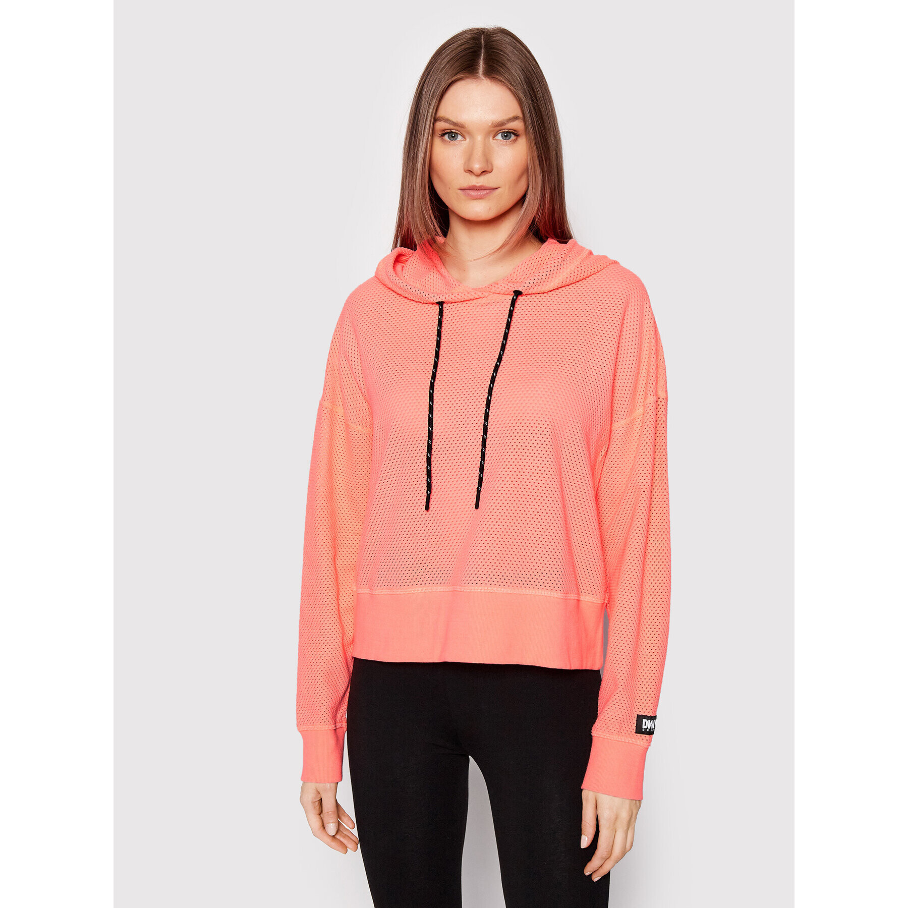 DKNY Sport Суитшърт DP2T8739 Оранжев Regular Fit - Pepit.bg