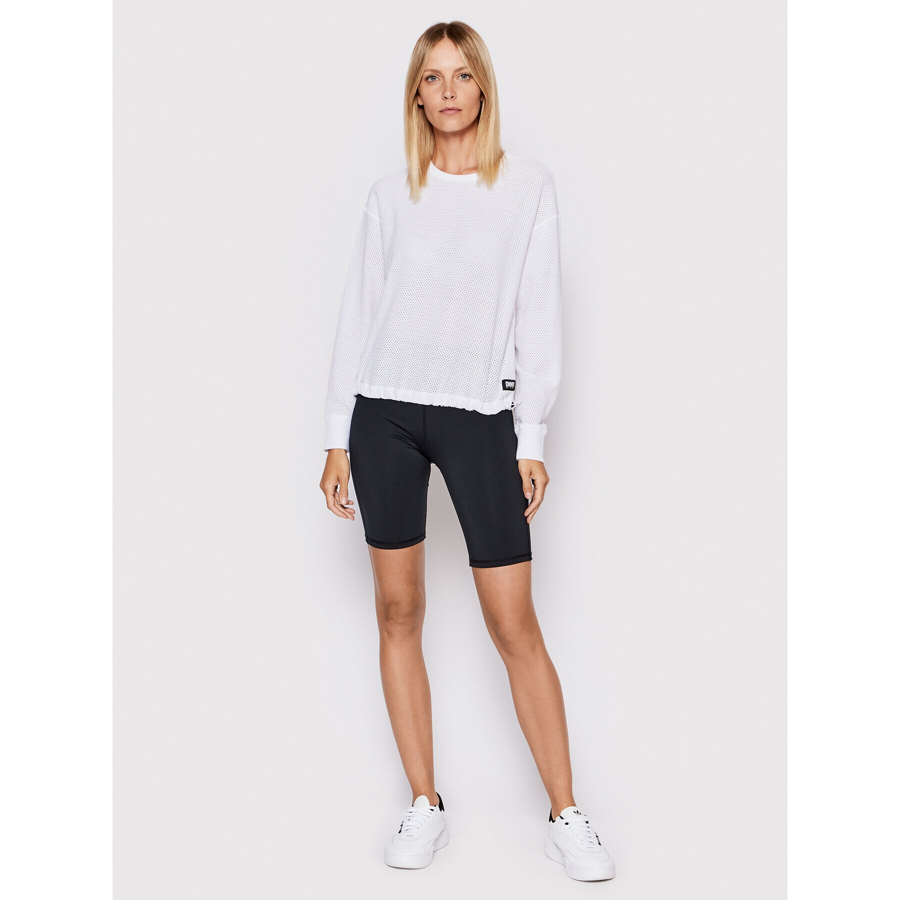 DKNY Sport Суитшърт DP2T8798 Бял Regular Fit - Pepit.bg