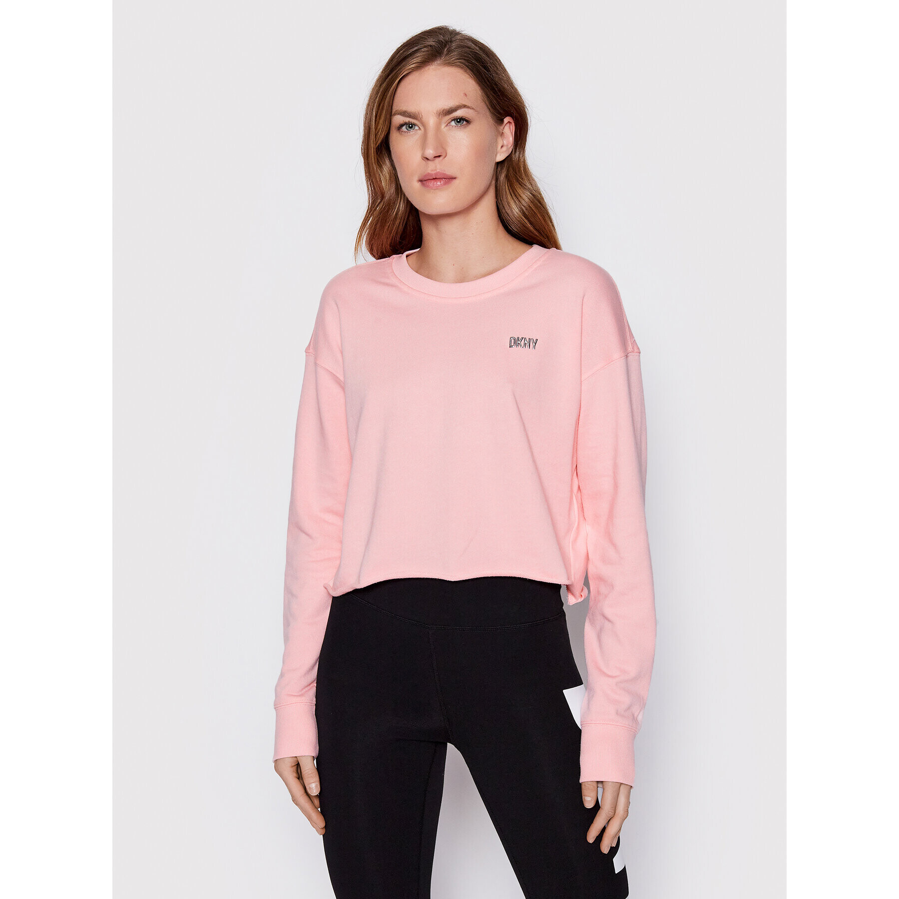 DKNY Sport Суитшърт DP2T8849 Розов Regular Fit - Pepit.bg