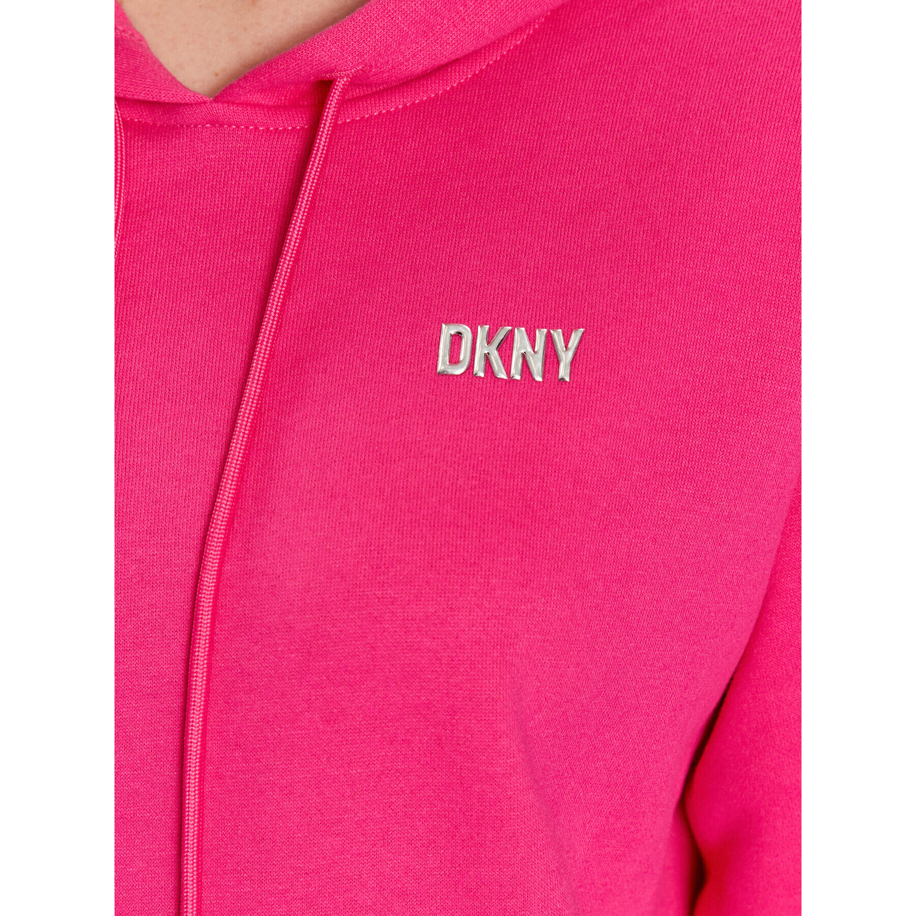 DKNY Sport Суитшърт DP2T9057 Розов Classic Fit - Pepit.bg