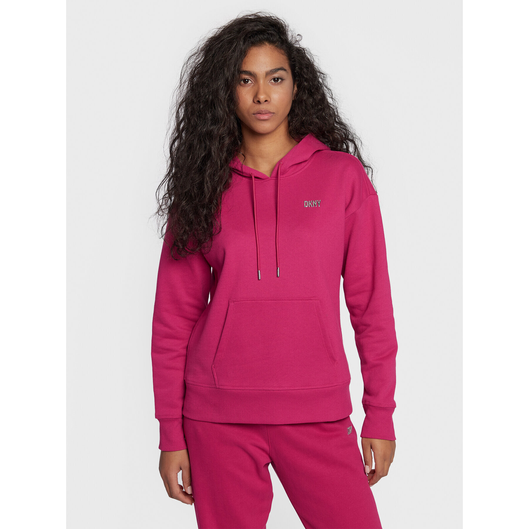 DKNY Sport Суитшърт DP2T9057 Розов Regular Fit - Pepit.bg