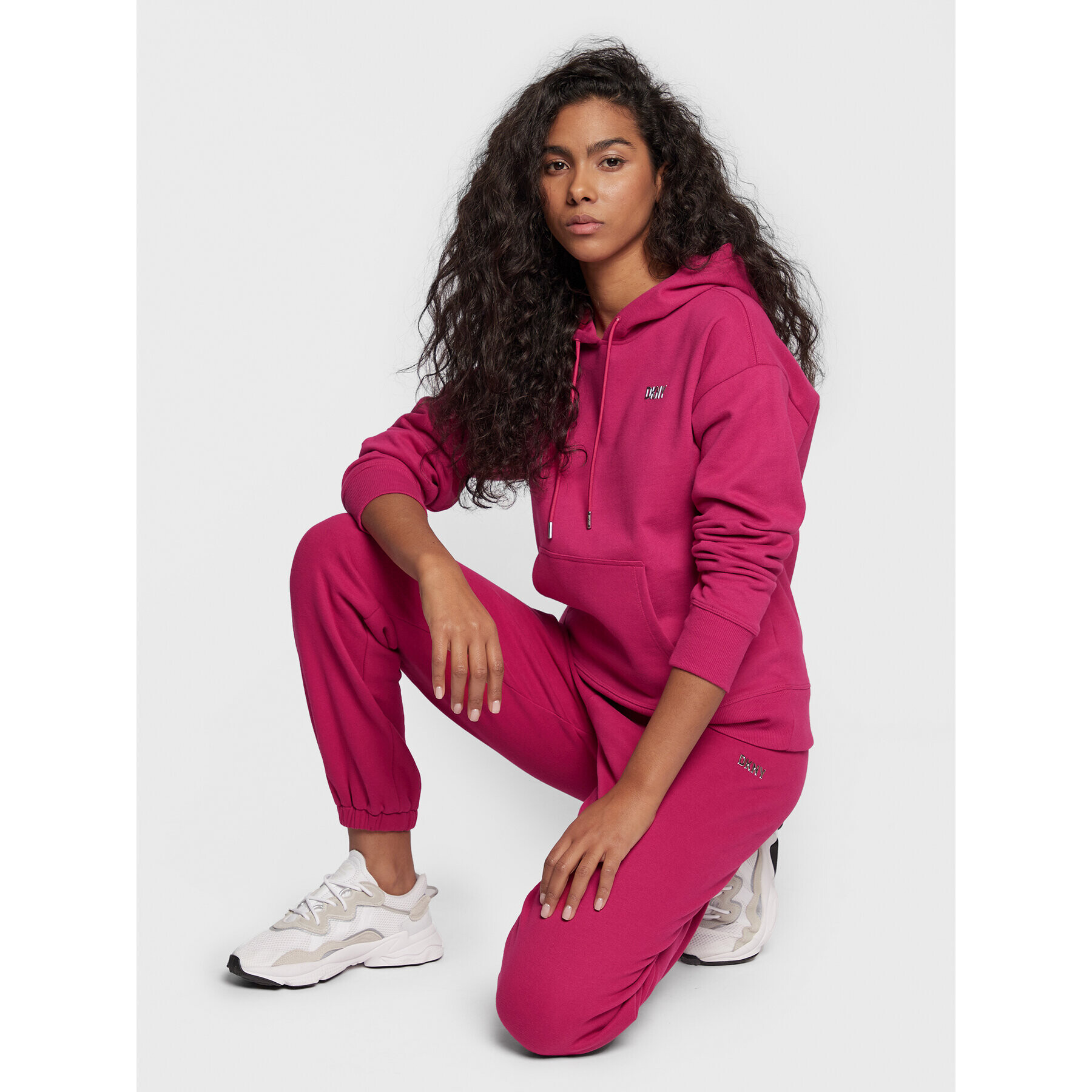 DKNY Sport Суитшърт DP2T9057 Розов Regular Fit - Pepit.bg