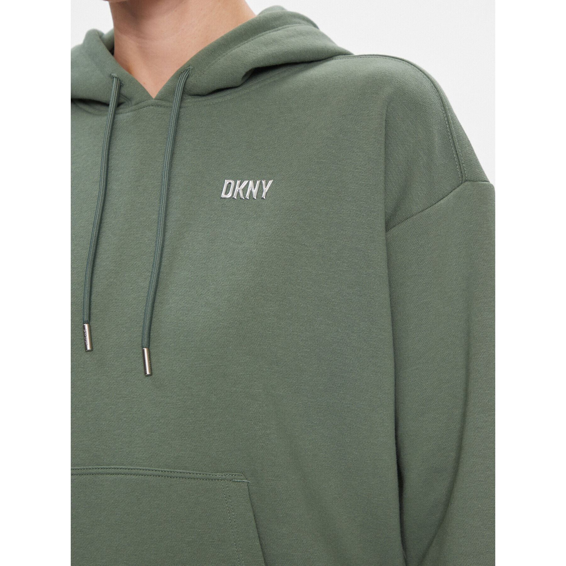 DKNY Sport Суитшърт DP2T9057 Зелен Classic Fit - Pepit.bg