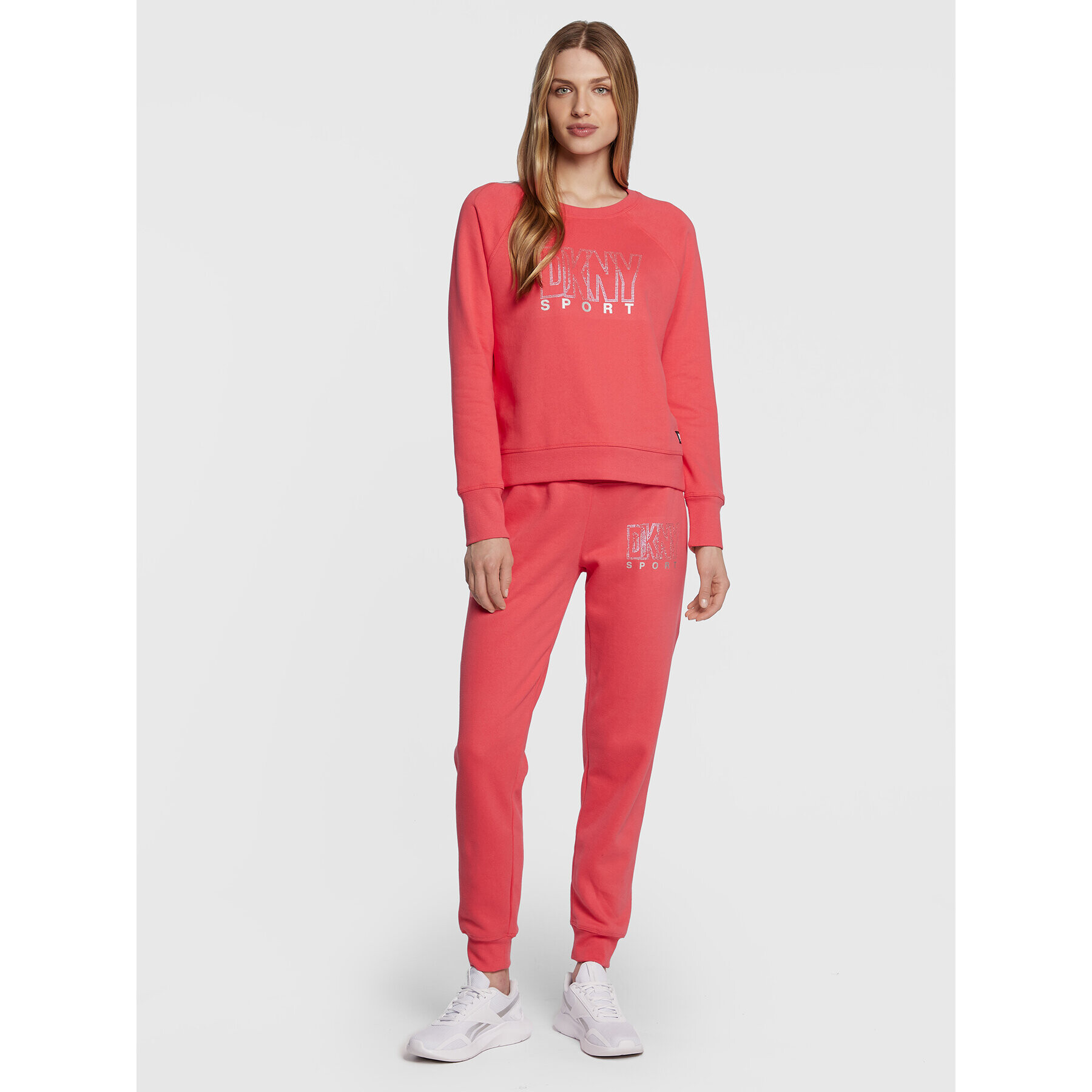 DKNY Sport Суитшърт DP2T9071 Розов Regular Fit - Pepit.bg