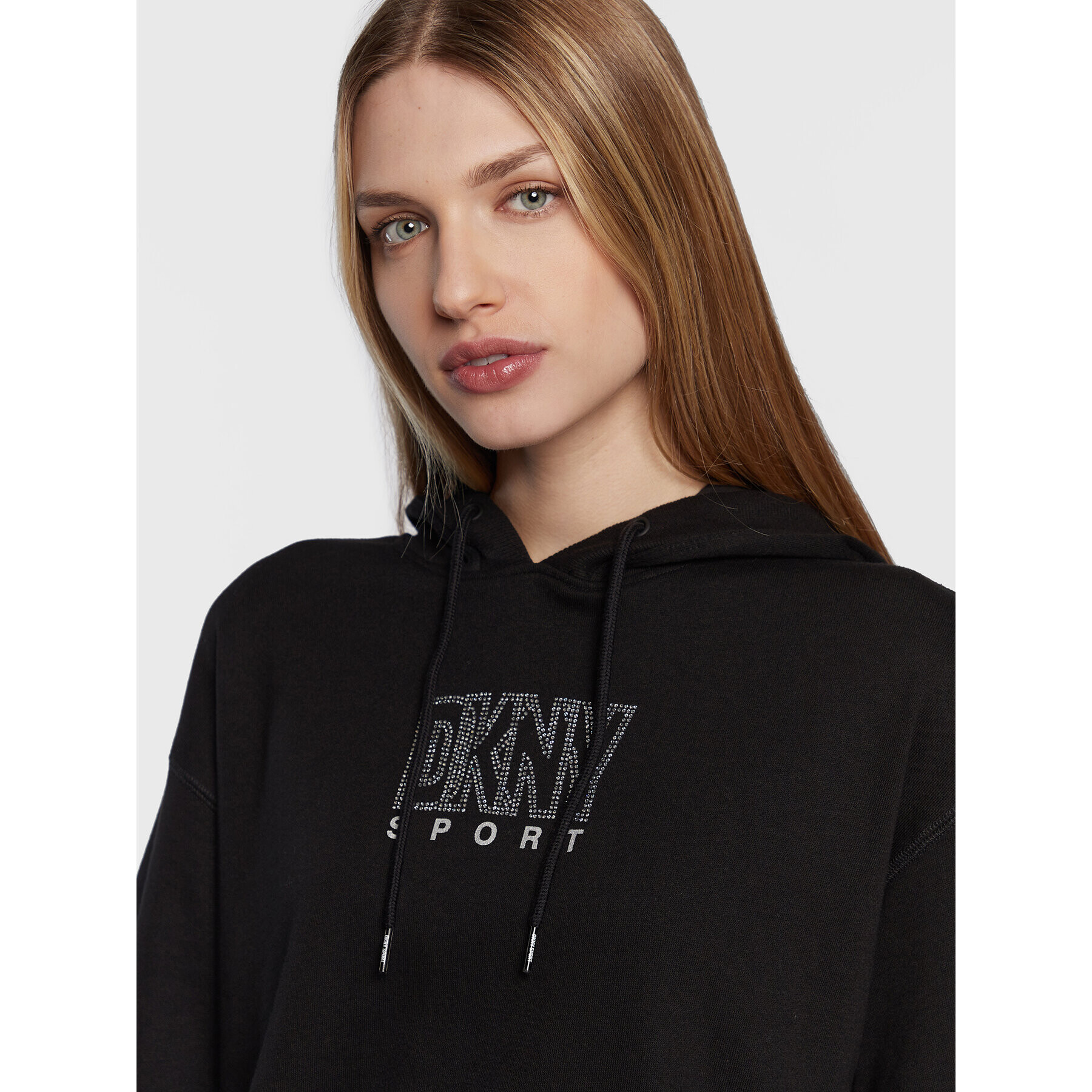 DKNY Sport Суитшърт DP2T9072 Черен Regular Fit - Pepit.bg