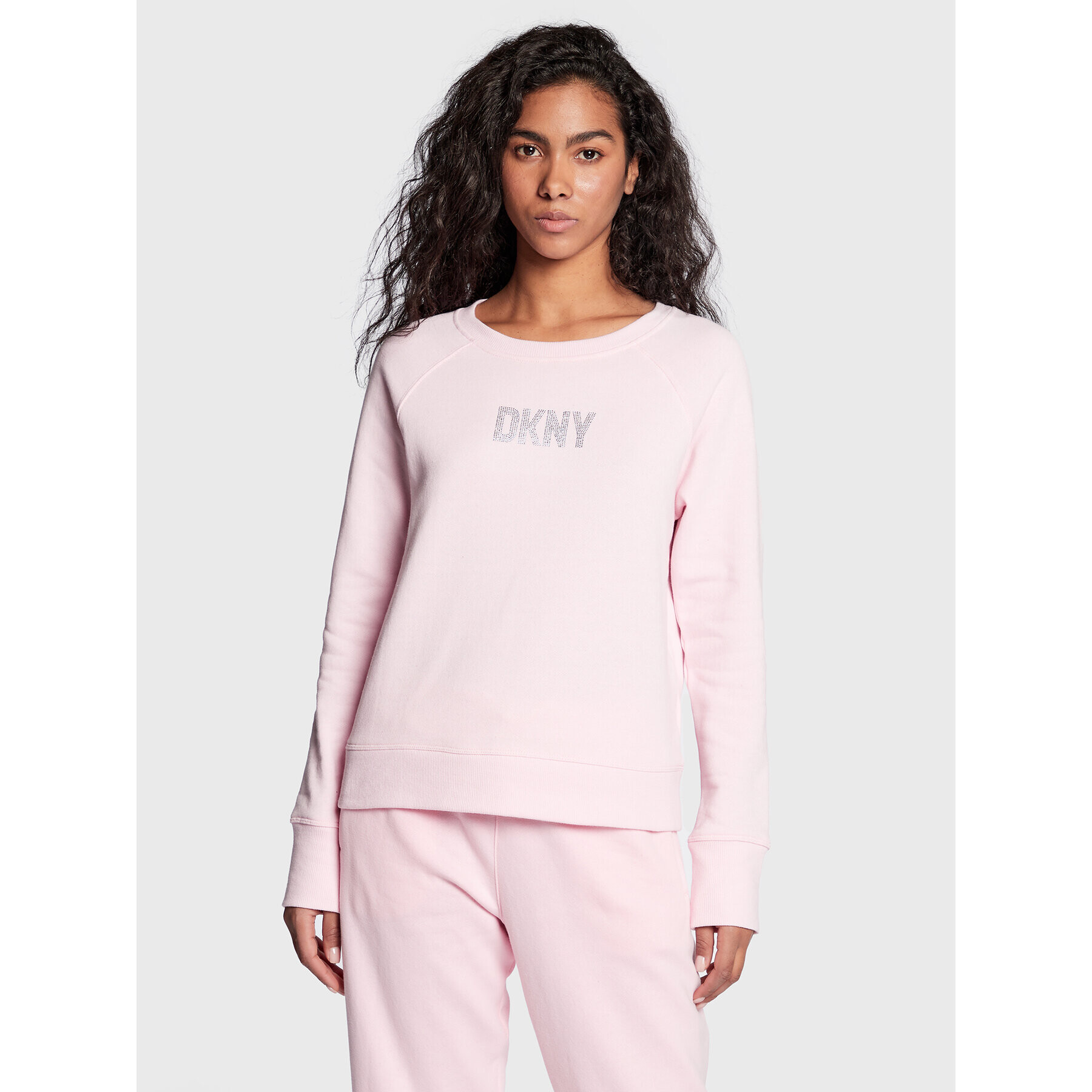 DKNY Sport Суитшърт DP2T9121 Розов Regular Fit - Pepit.bg