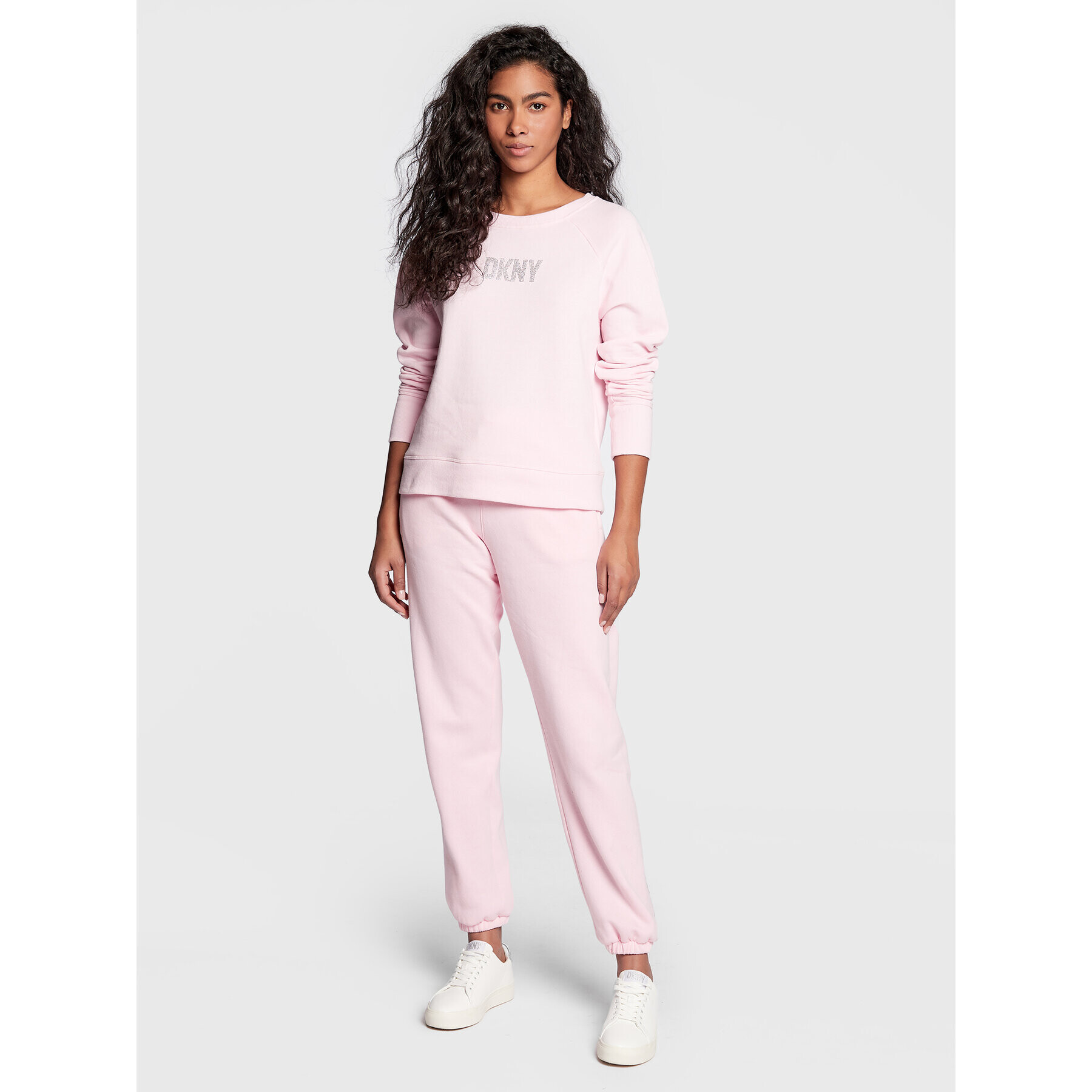 DKNY Sport Суитшърт DP2T9121 Розов Regular Fit - Pepit.bg