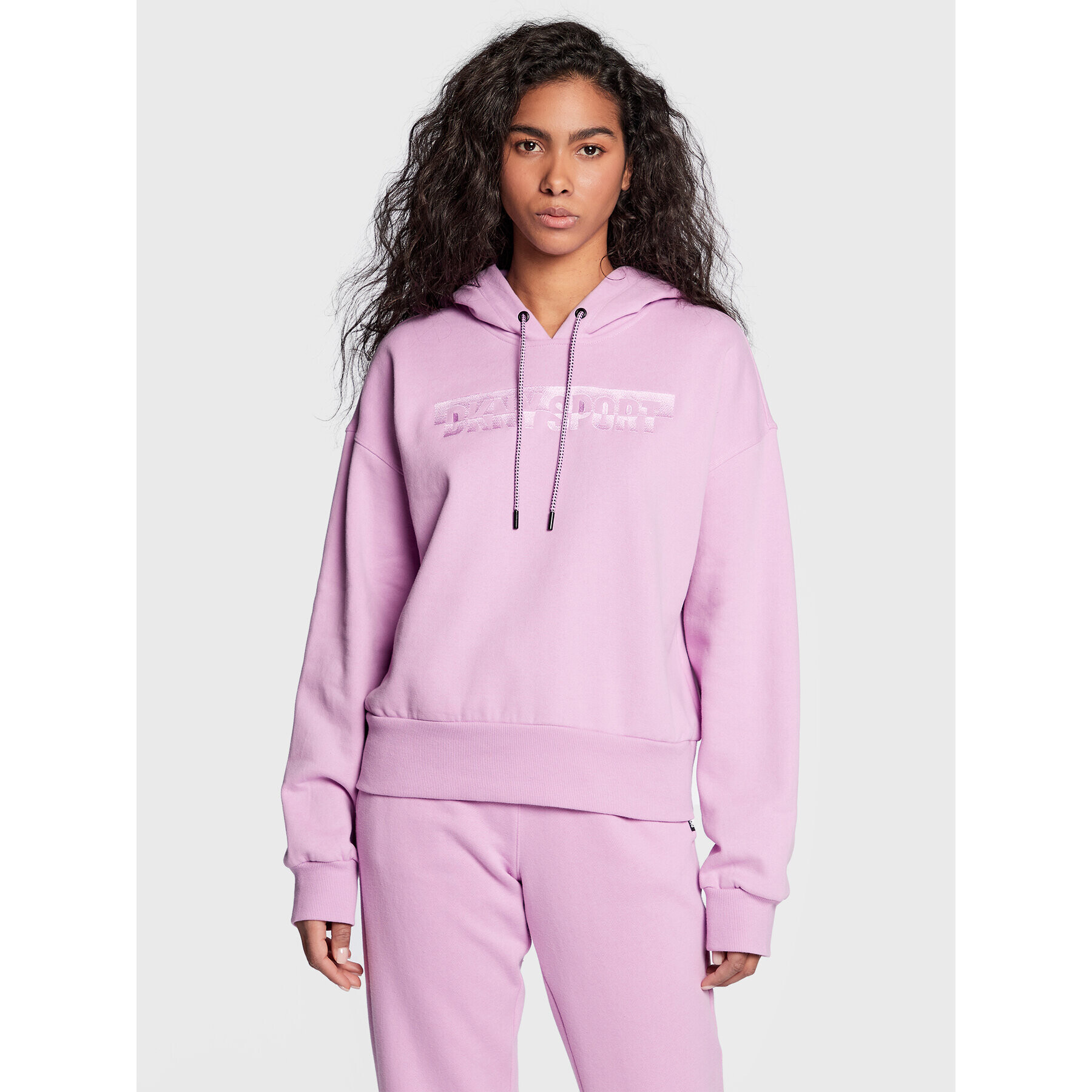 DKNY Sport Суитшърт DP2T9136 Виолетов Regular Fit - Pepit.bg