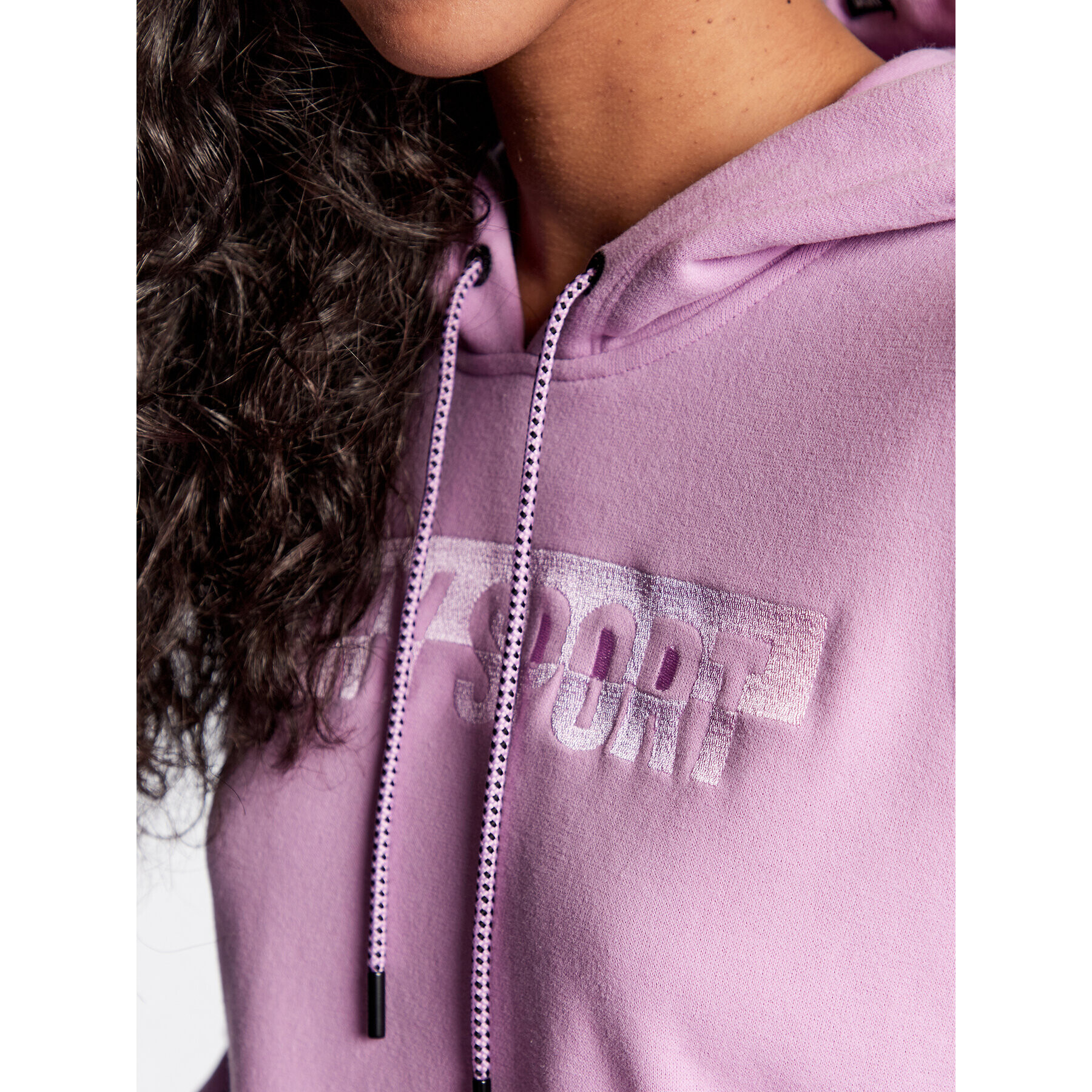 DKNY Sport Суитшърт DP2T9136 Виолетов Regular Fit - Pepit.bg