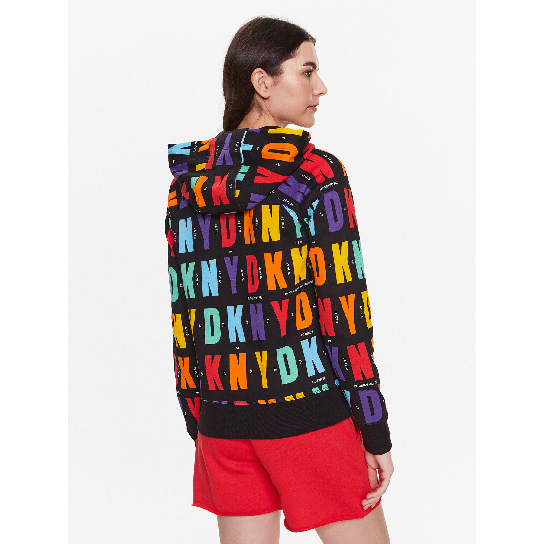 DKNY Sport Суитшърт DP3J9149 Черен Classic Fit - Pepit.bg