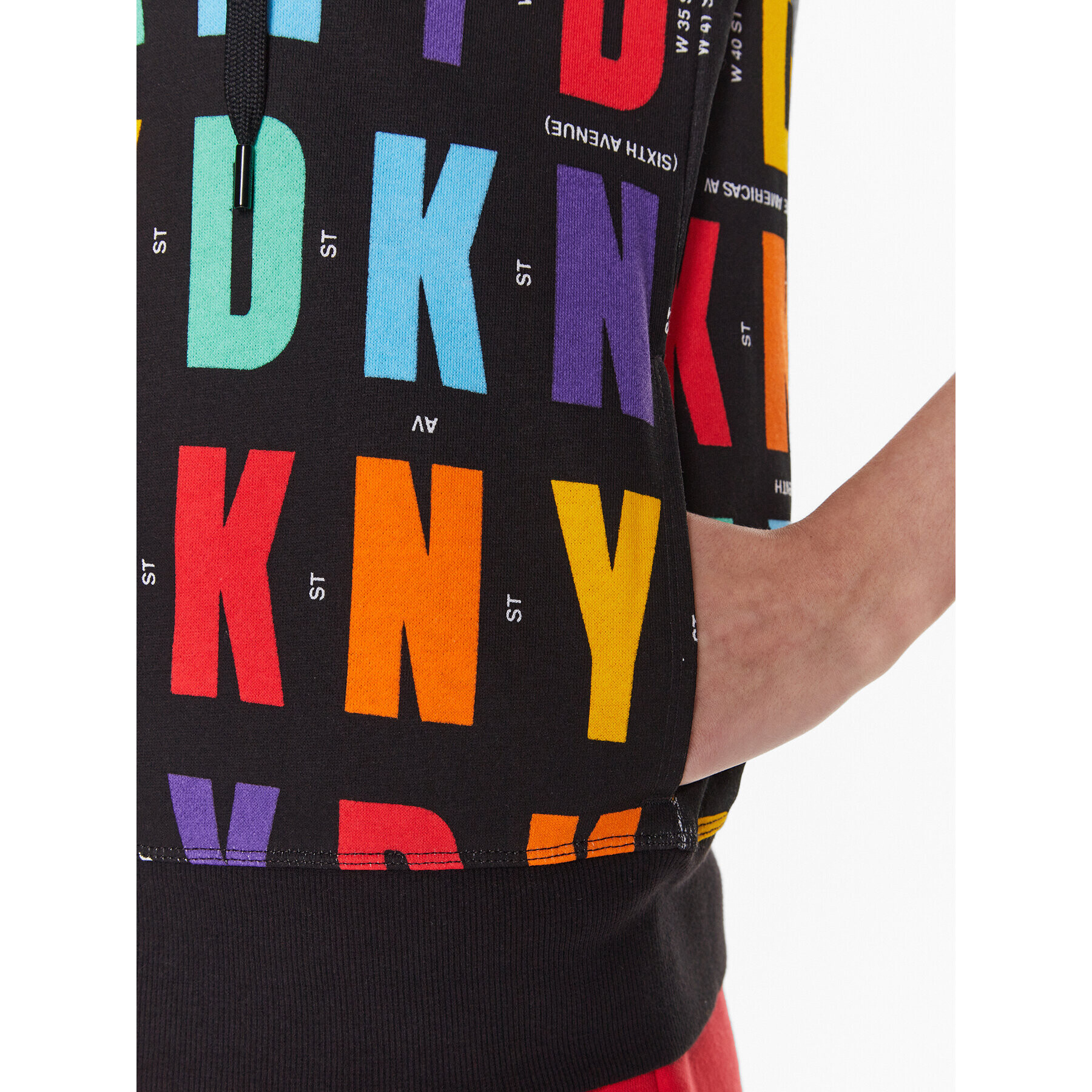 DKNY Sport Суитшърт DP3J9149 Черен Classic Fit - Pepit.bg
