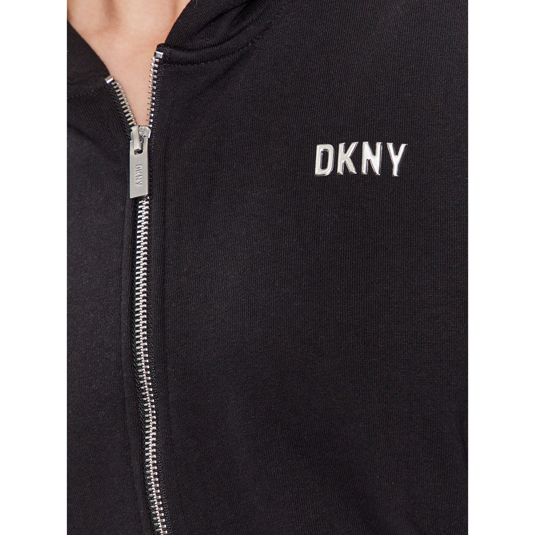 DKNY Sport Суитшърт DP3J9279 Черен Classic Fit - Pepit.bg