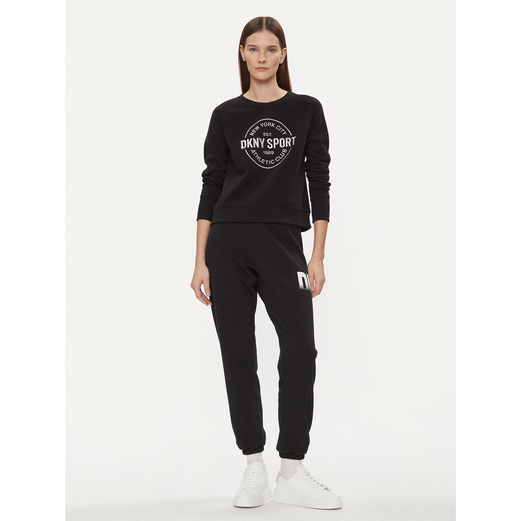 DKNY Sport Суитшърт DP3T9561 Черен Regular Fit - Pepit.bg