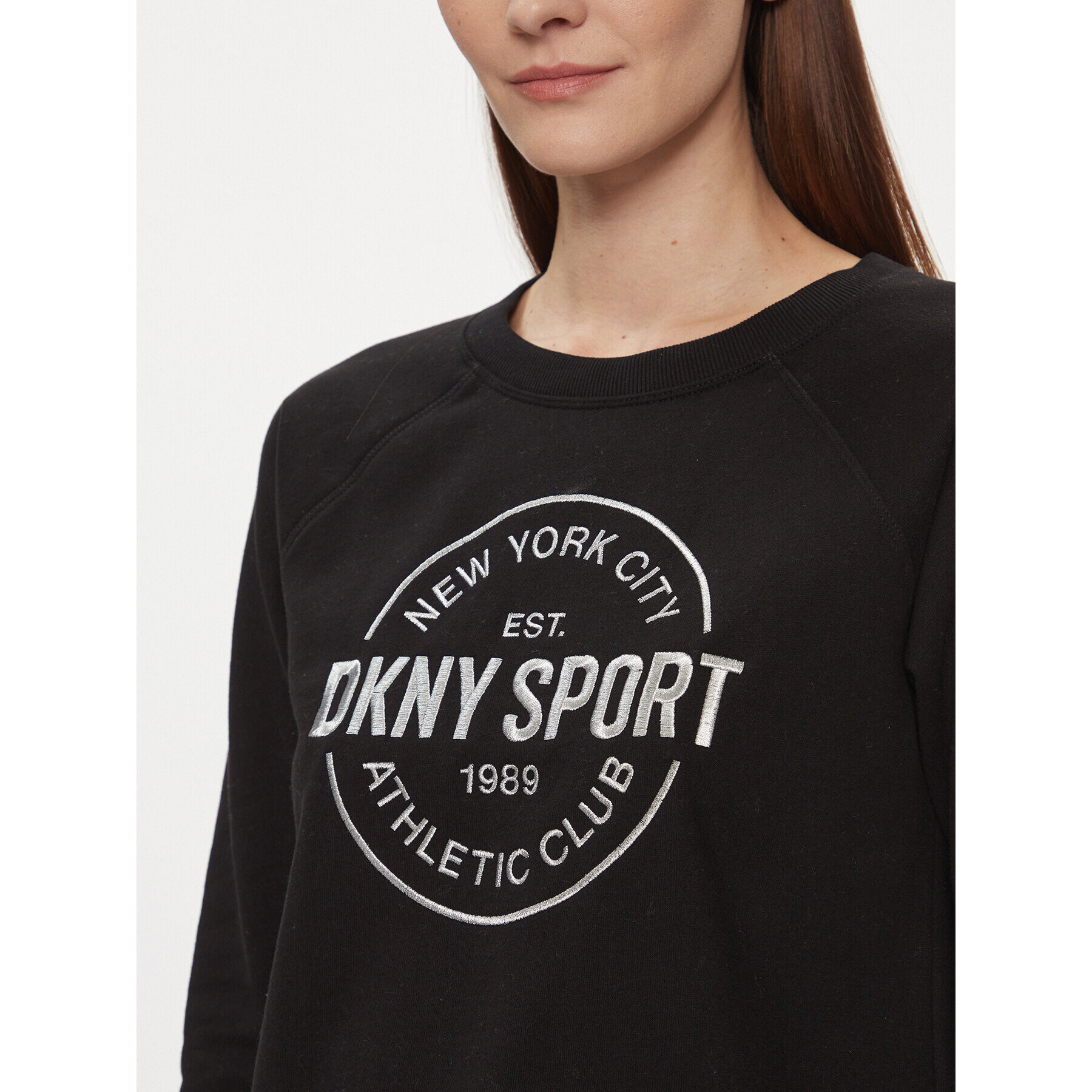 DKNY Sport Суитшърт DP3T9561 Черен Regular Fit - Pepit.bg