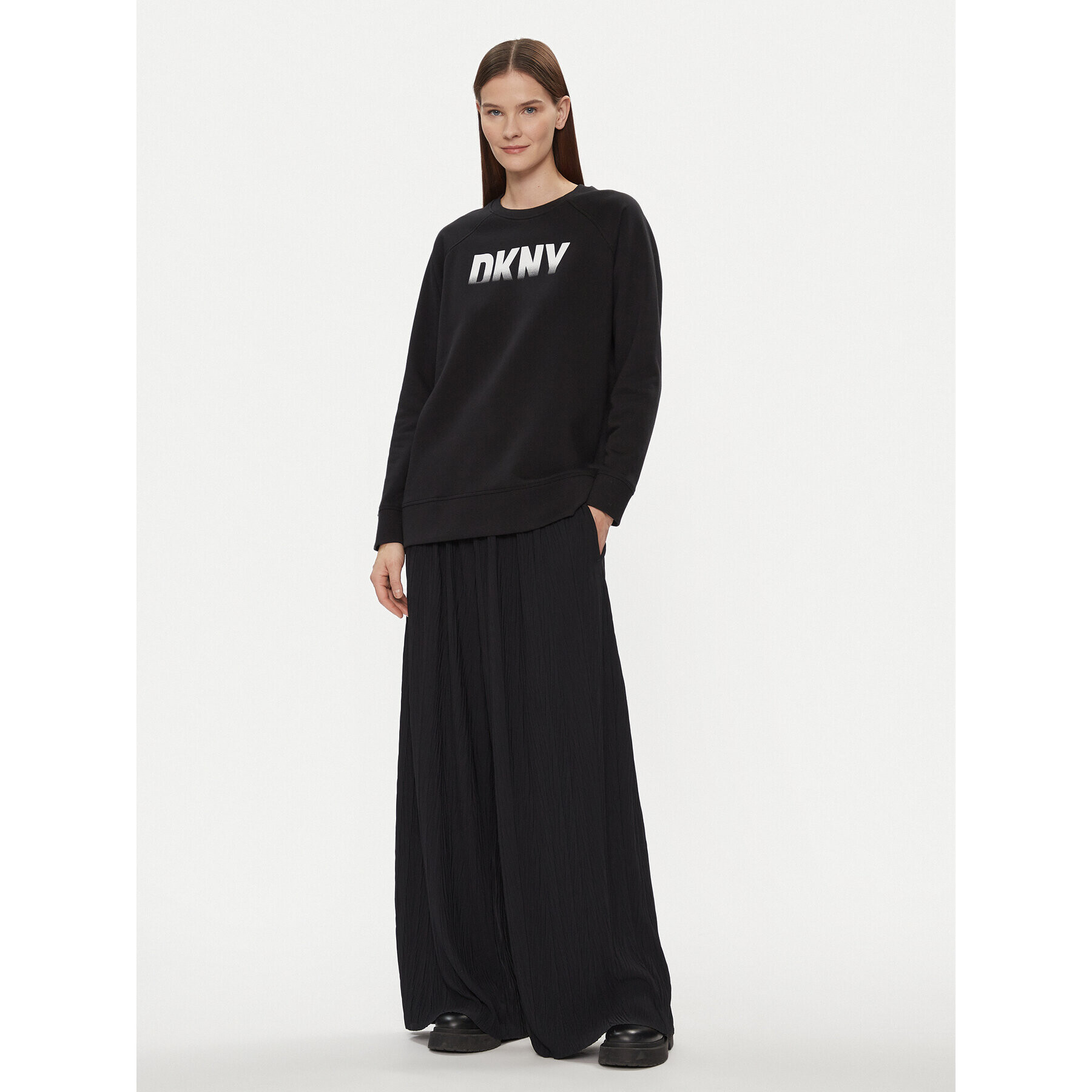 DKNY Sport Суитшърт DP3T9623 Черен Relaxed Fit - Pepit.bg
