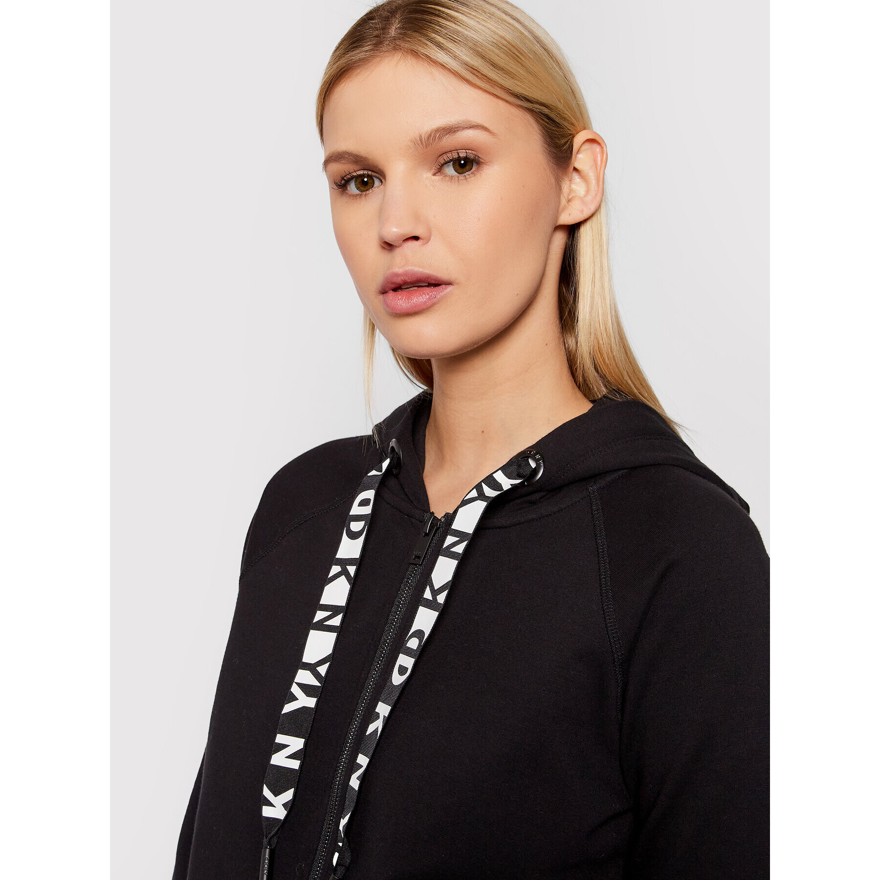 DKNY Sport Суитшърт DP9J8598 Черен Regular Fit - Pepit.bg