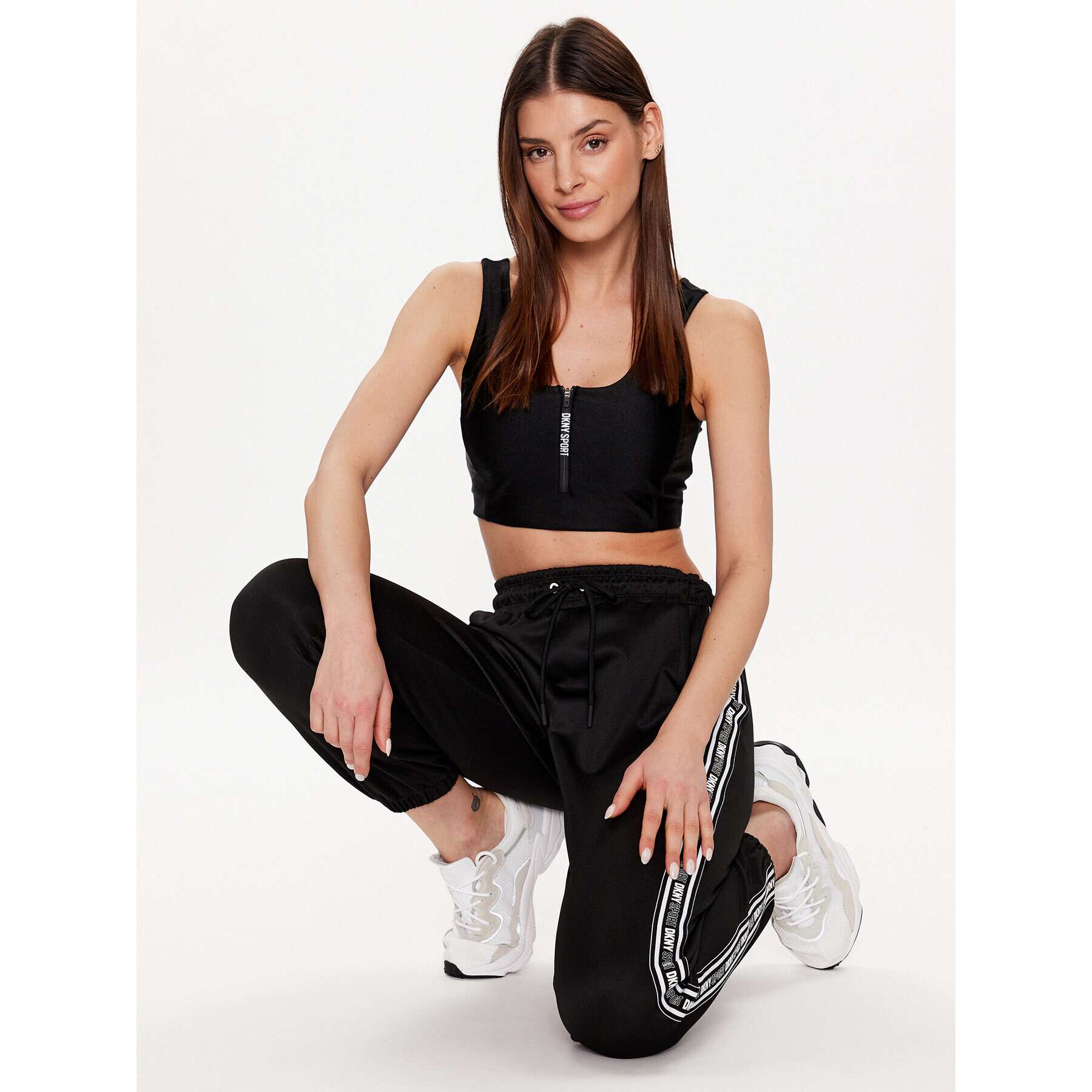 DKNY Sport Сутиен-топ DP2T9186 Черен - Pepit.bg