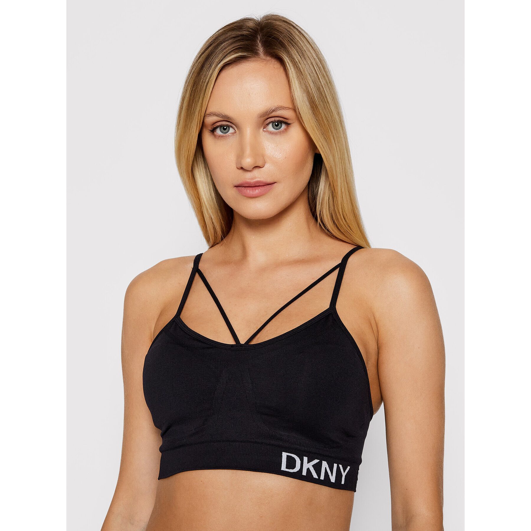 DKNY Sport Сутиен-топ DP9T5475 Черен - Pepit.bg