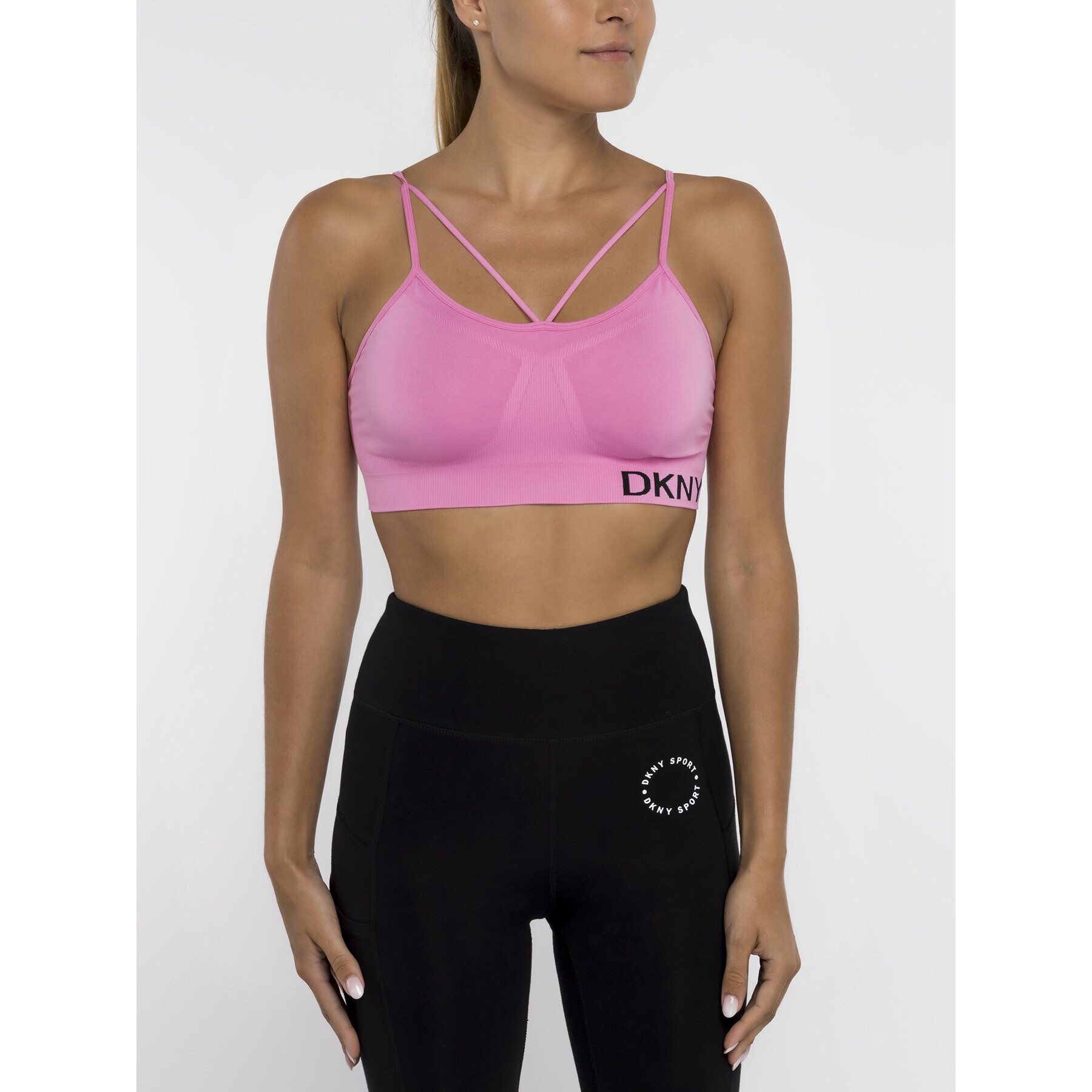 DKNY Sport Сутиен-топ DP9T5475 Розов - Pepit.bg