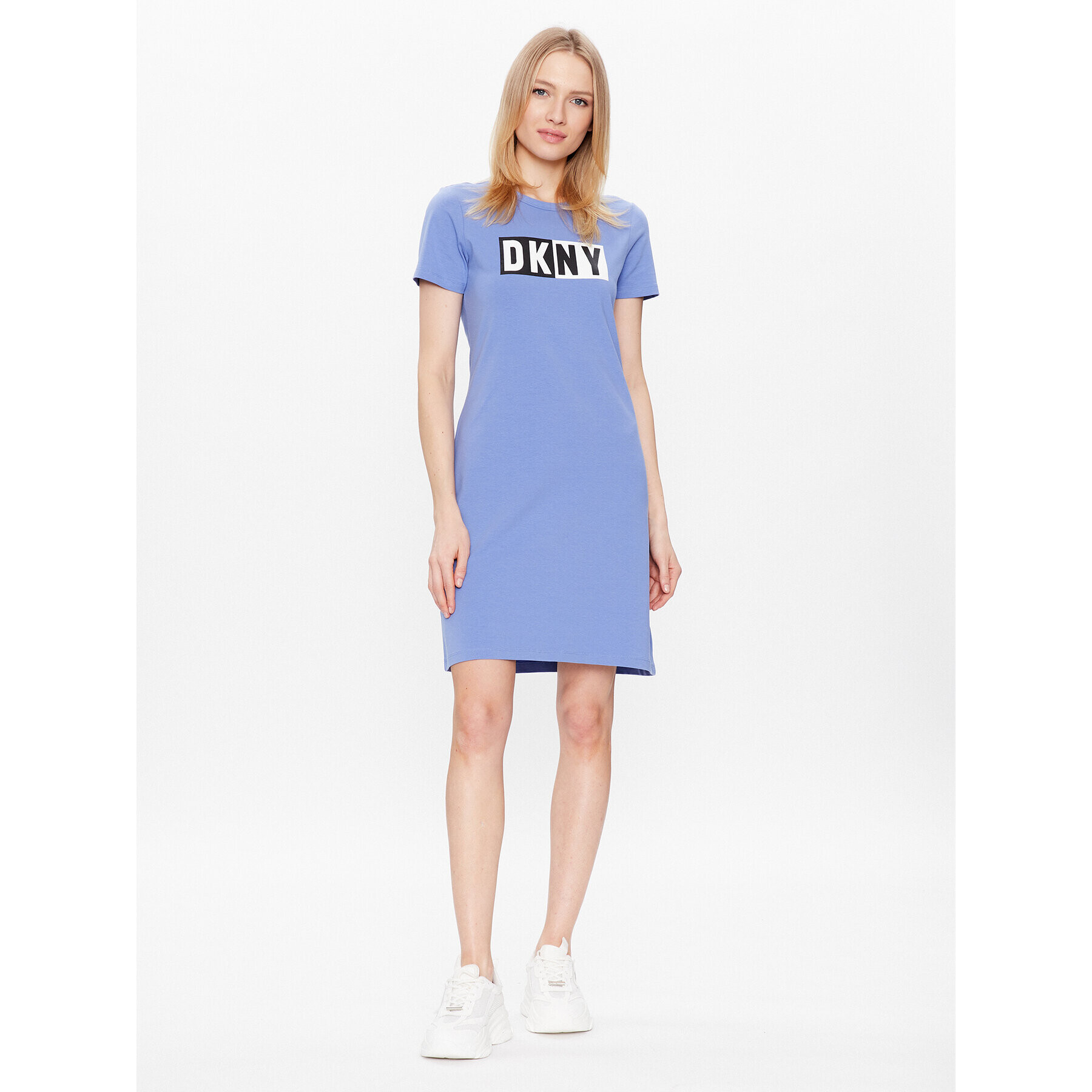 DKNY Sport Тенис рокля DP2D4261 Син Classic Fit - Pepit.bg
