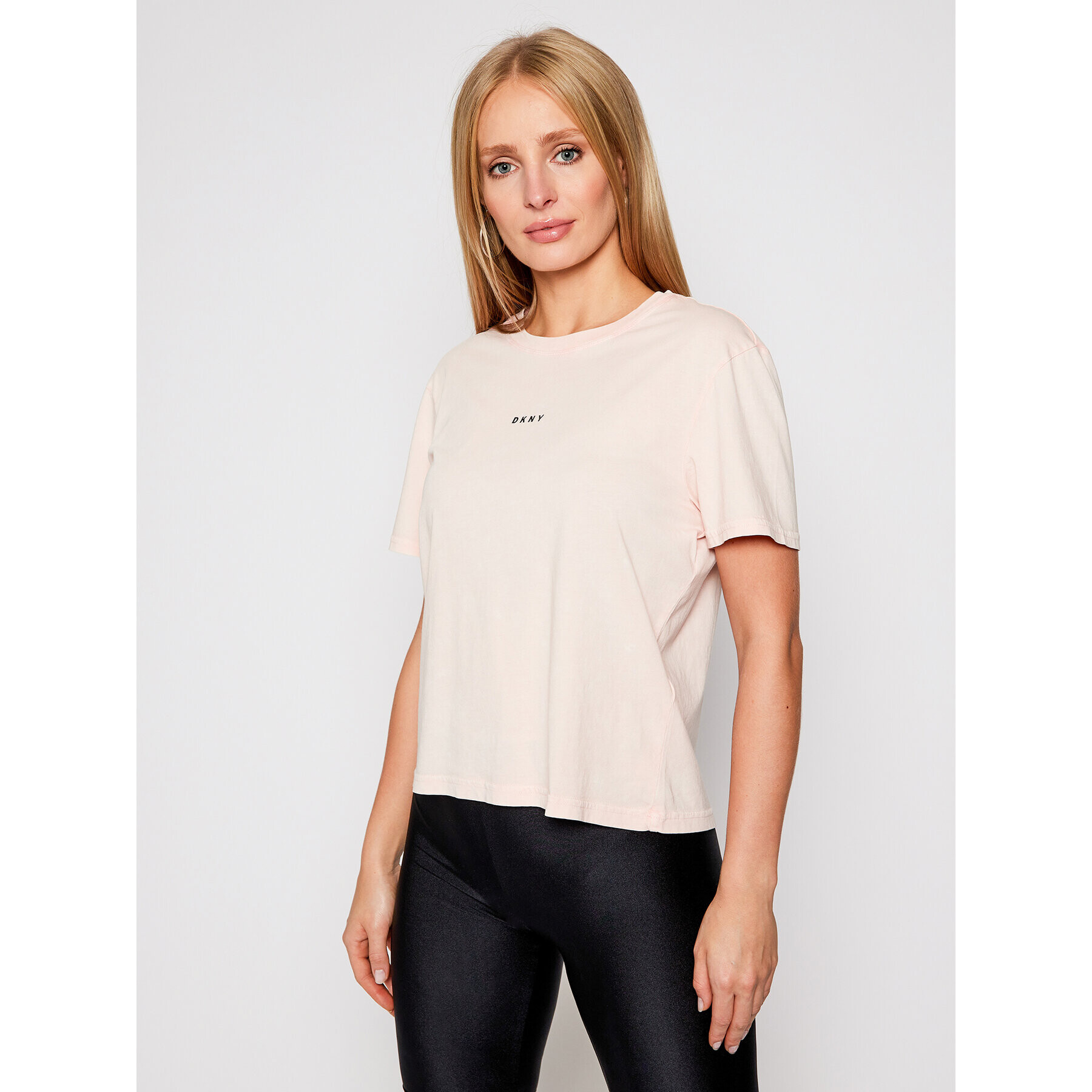 DKNY Sport Тишърт DP0T7384 Розов Regular Fit - Pepit.bg