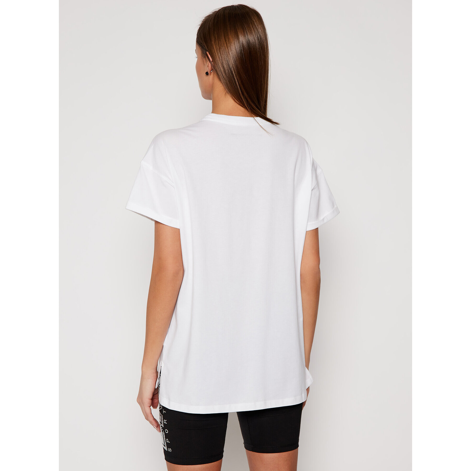 DKNY Sport Тишърт DP0T7477 Бял Relaxed Fit - Pepit.bg