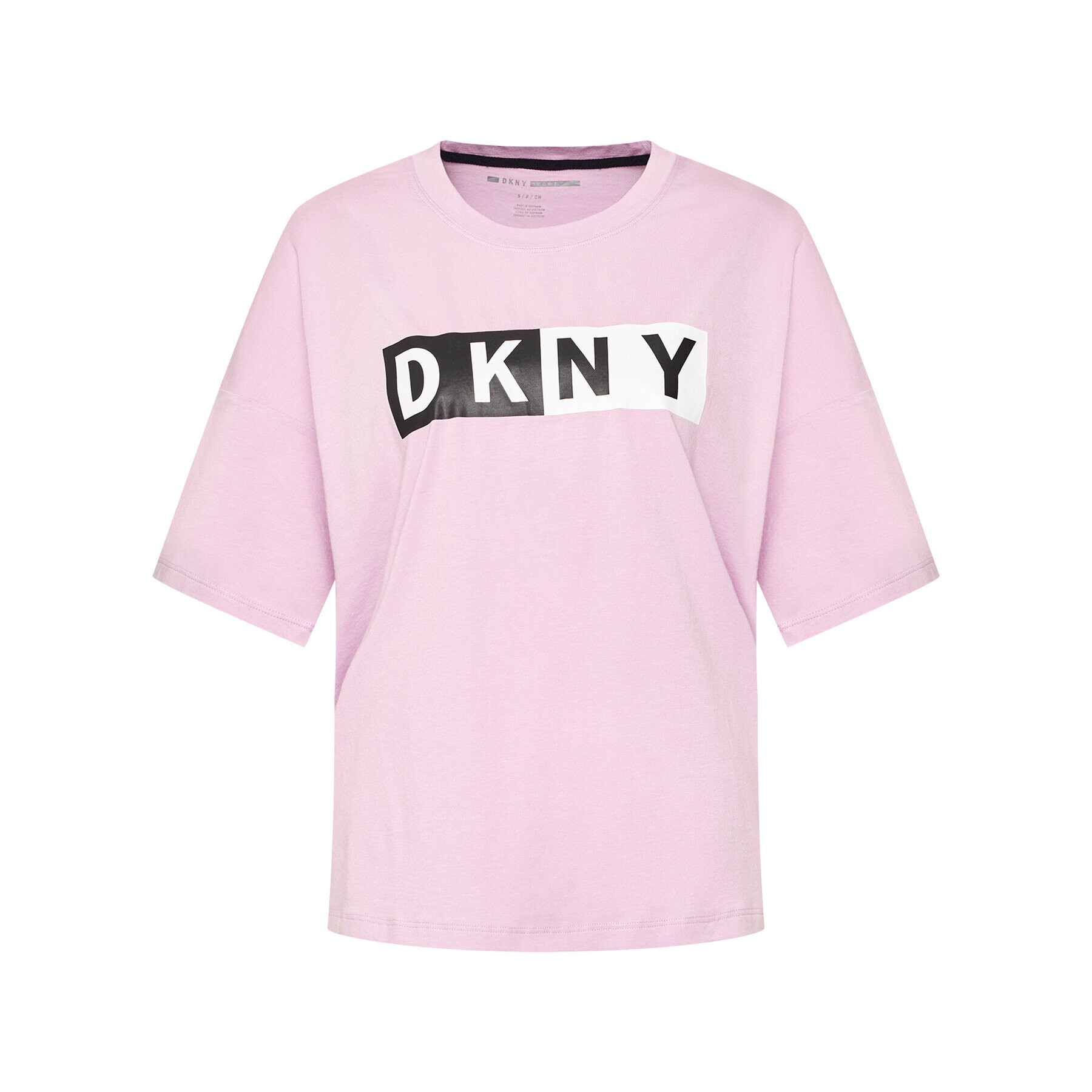 DKNY Sport Тишърт DP0T7732 Виолетов Oversize - Pepit.bg