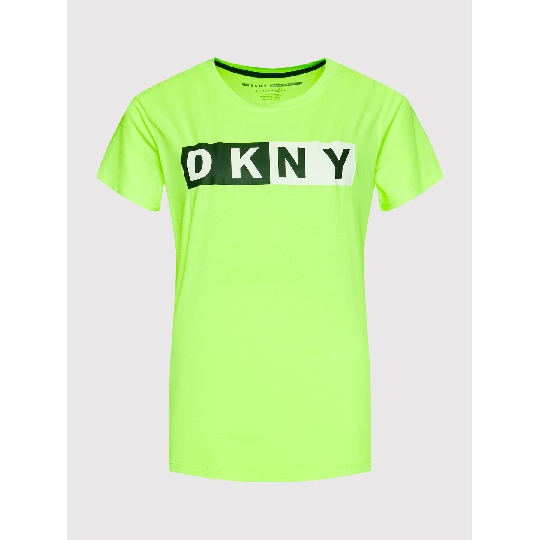 DKNY Sport Тишърт DP1T5894 Зелен Regular Fit - Pepit.bg