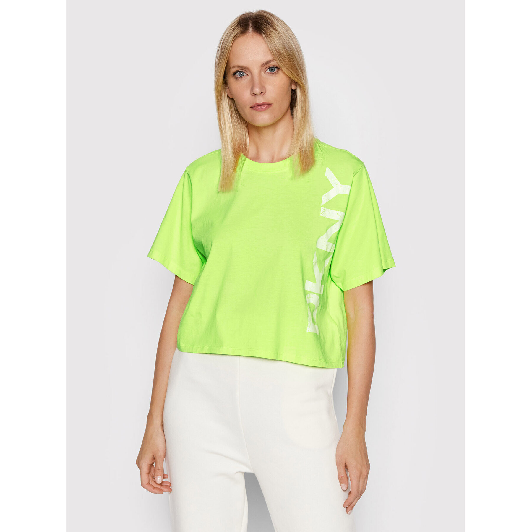 DKNY Sport Тишърт DP1T8459 Зелен Relaxed Fit - Pepit.bg