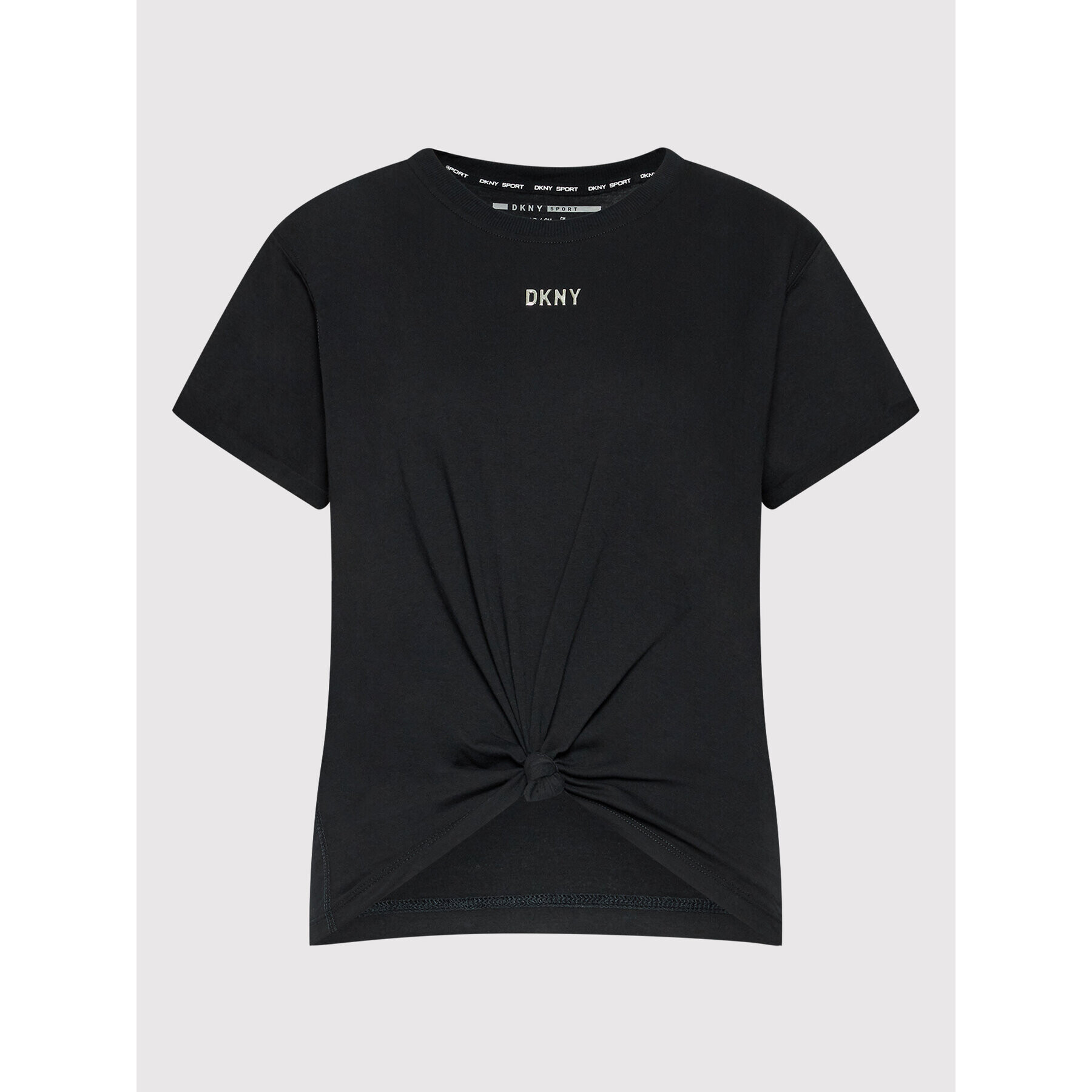 DKNY Sport Тишърт DP1T8521 Черен Regular Fit - Pepit.bg