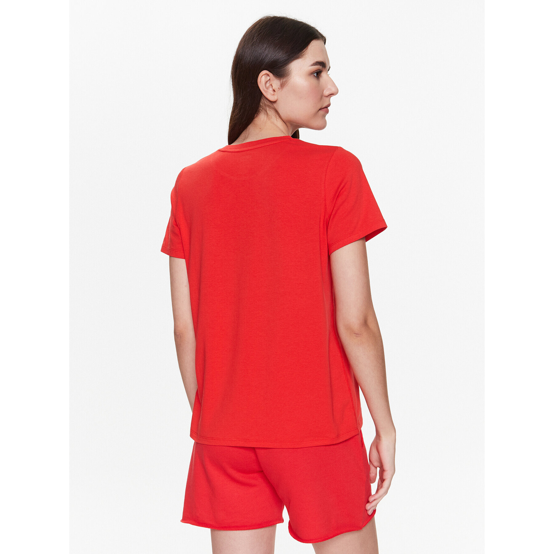 DKNY Sport Тишърт DP2T5894 Червен Classic Fit - Pepit.bg