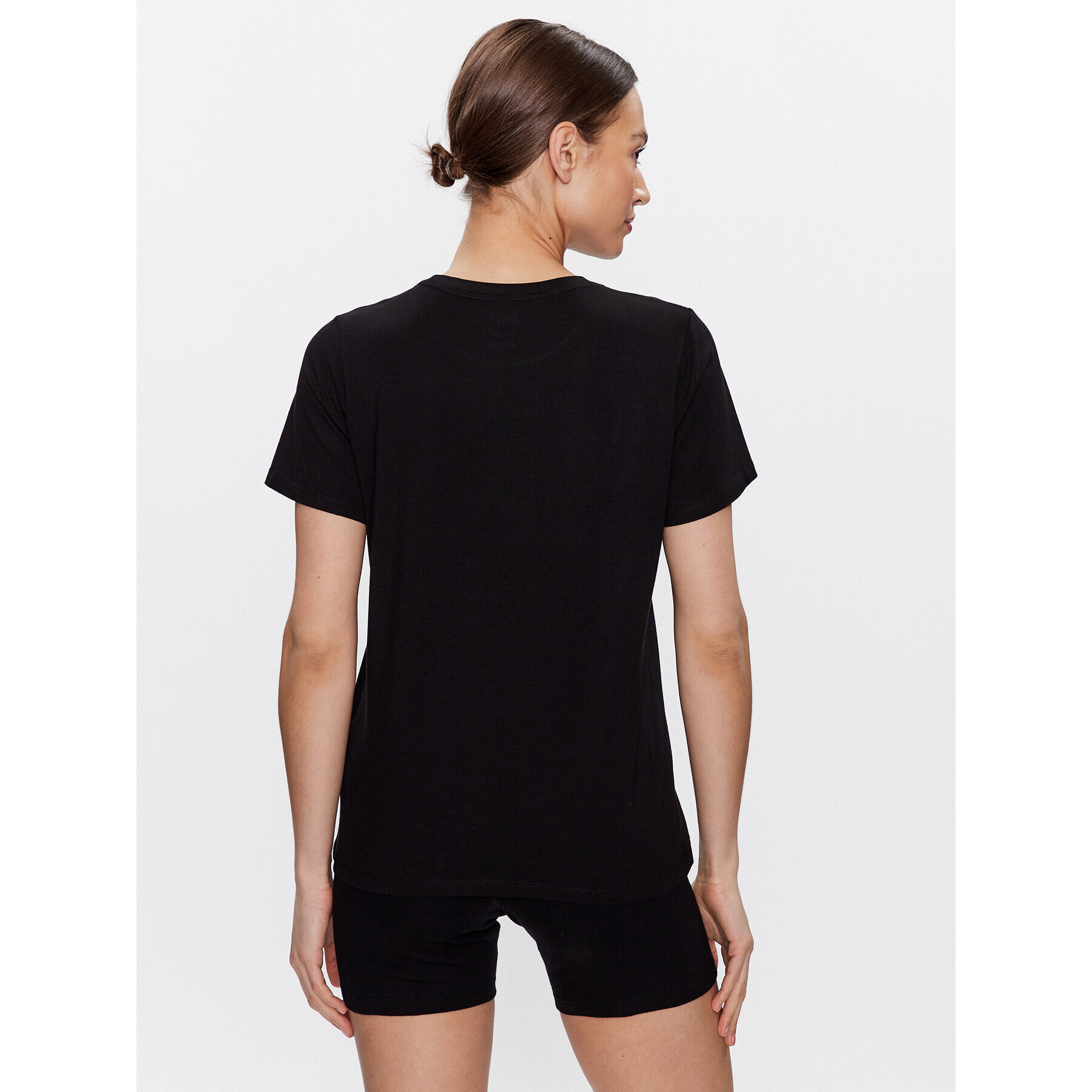 DKNY Sport Тишърт DP2T6749 Черен Classic Fit - Pepit.bg