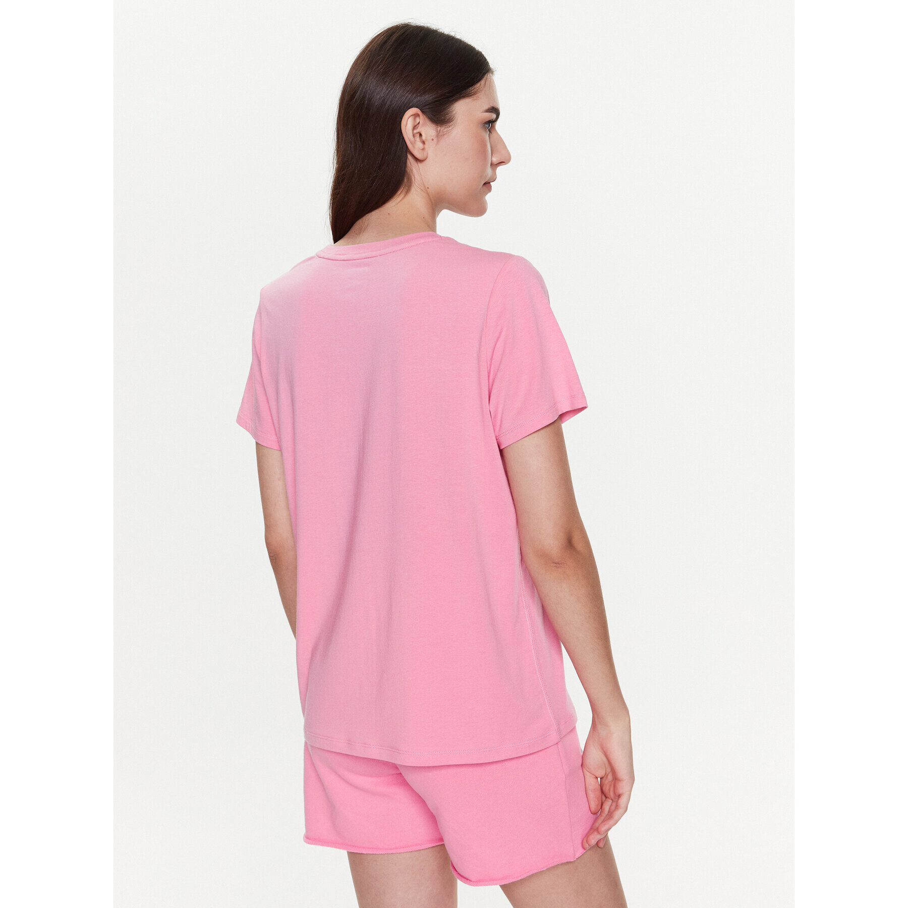 DKNY Sport Тишърт DP2T6749 Розов Classic Fit - Pepit.bg