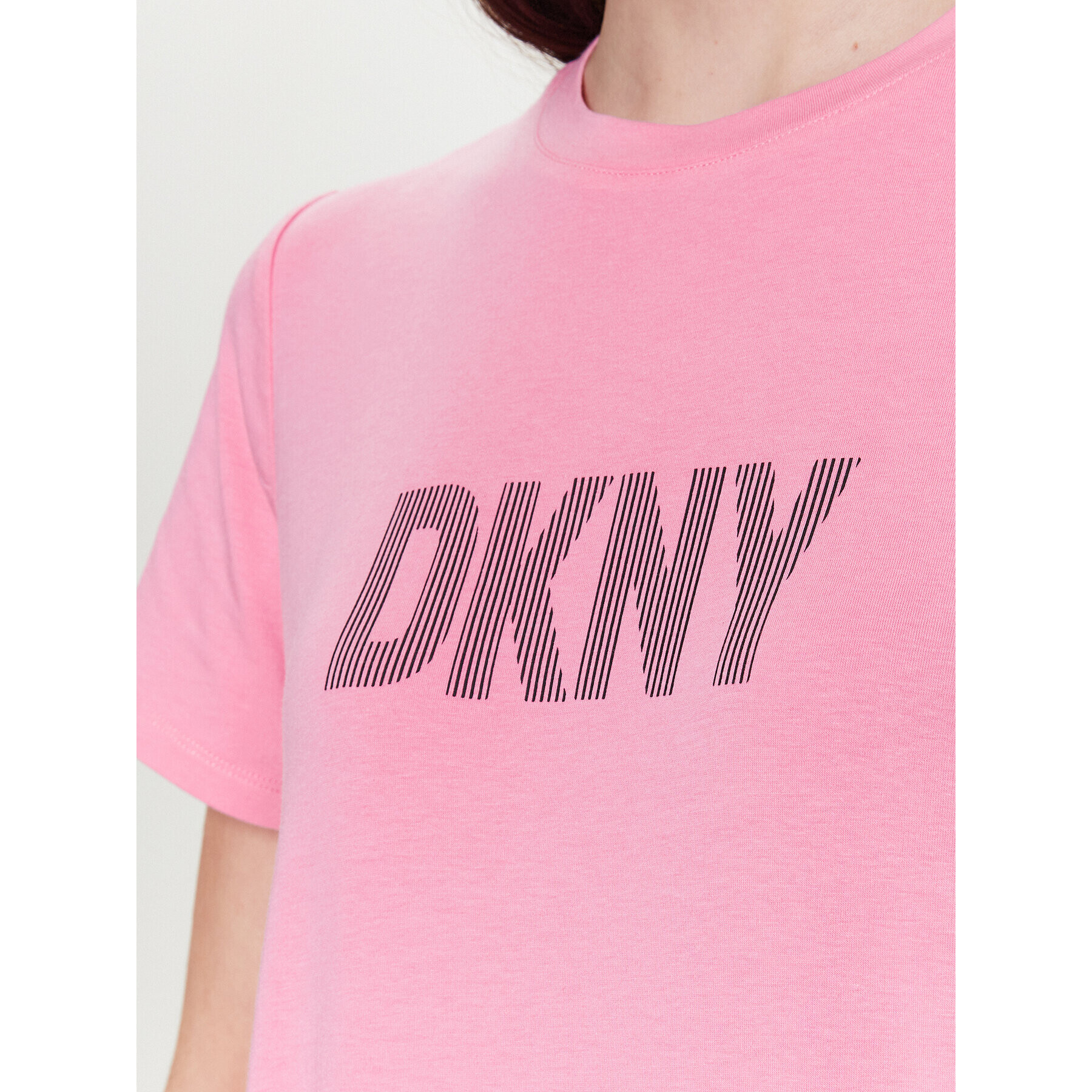 DKNY Sport Тишърт DP2T6749 Розов Classic Fit - Pepit.bg
