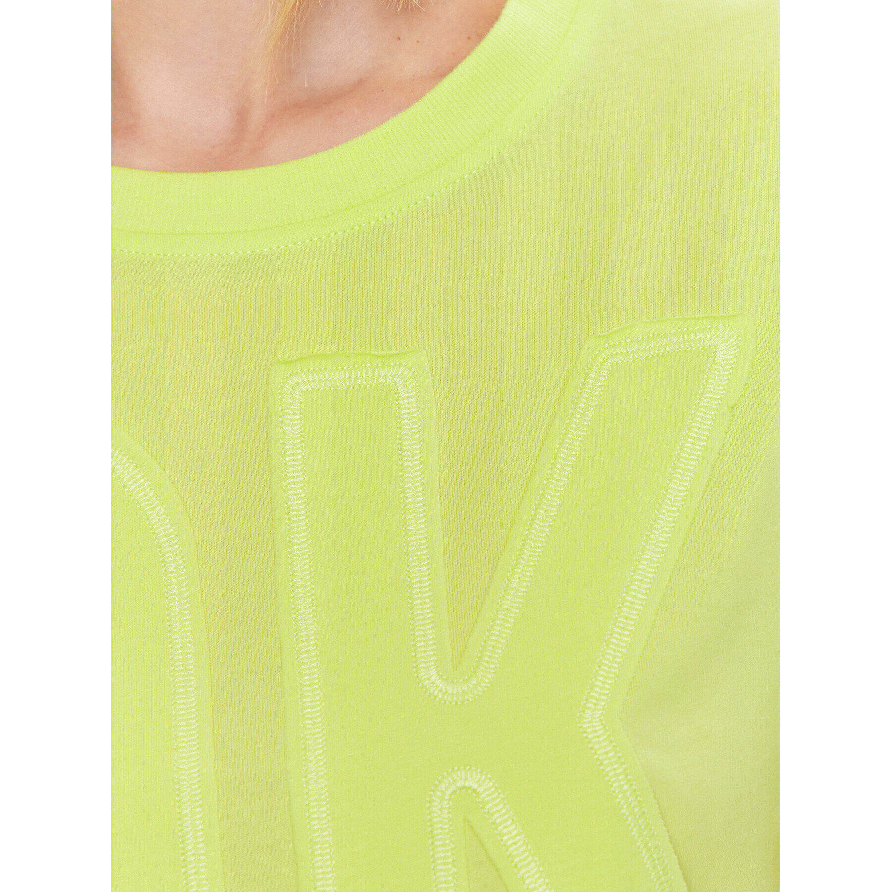 DKNY Sport Тишърт DP3T9218 Жълт Classic Fit - Pepit.bg