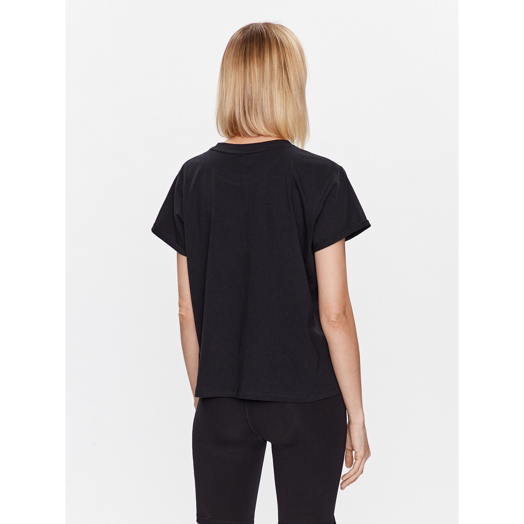 DKNY Sport Тишърт DP3T9363 Черен Classic Fit - Pepit.bg