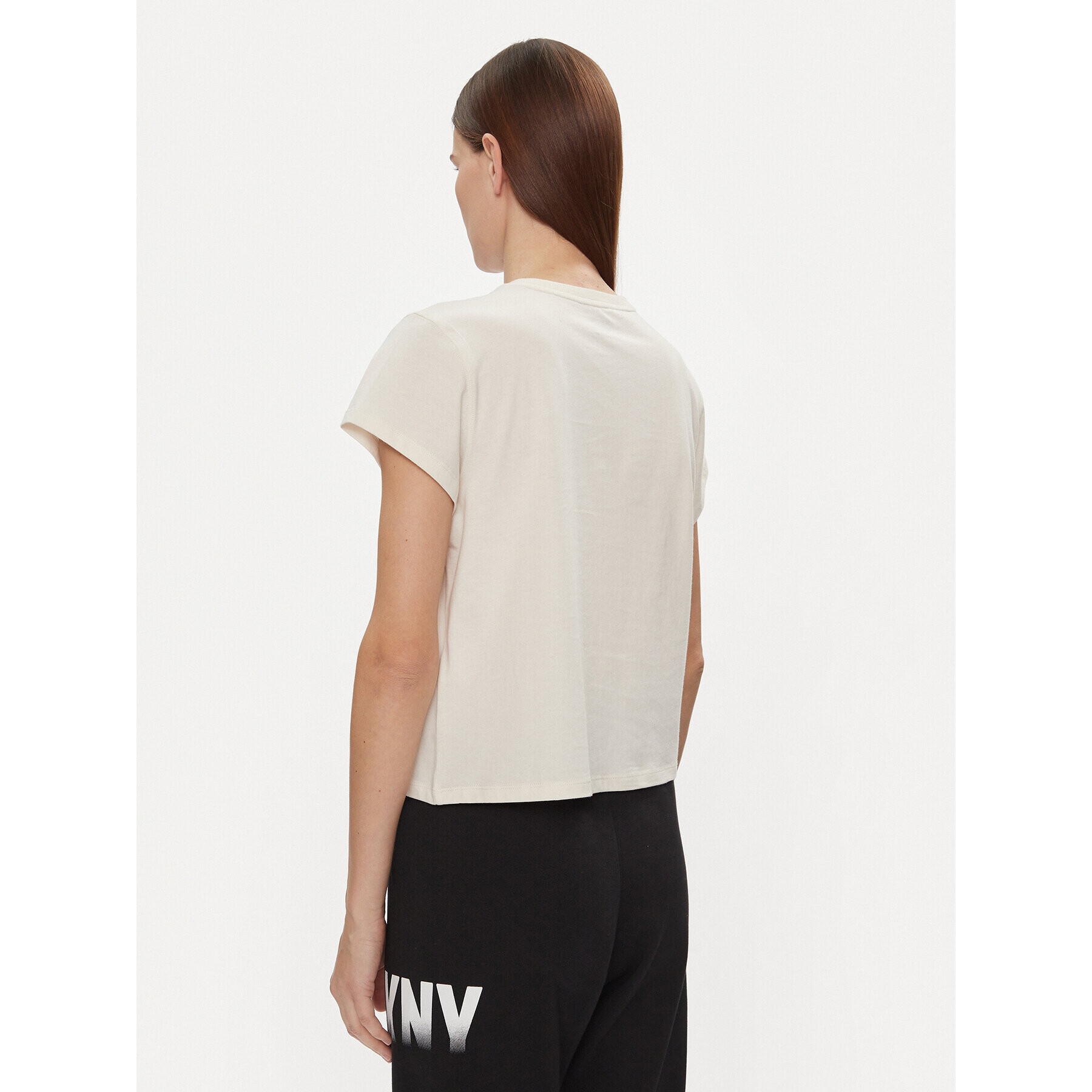DKNY Sport Тишърт DP3T9563 Бежов Relaxed Fit - Pepit.bg