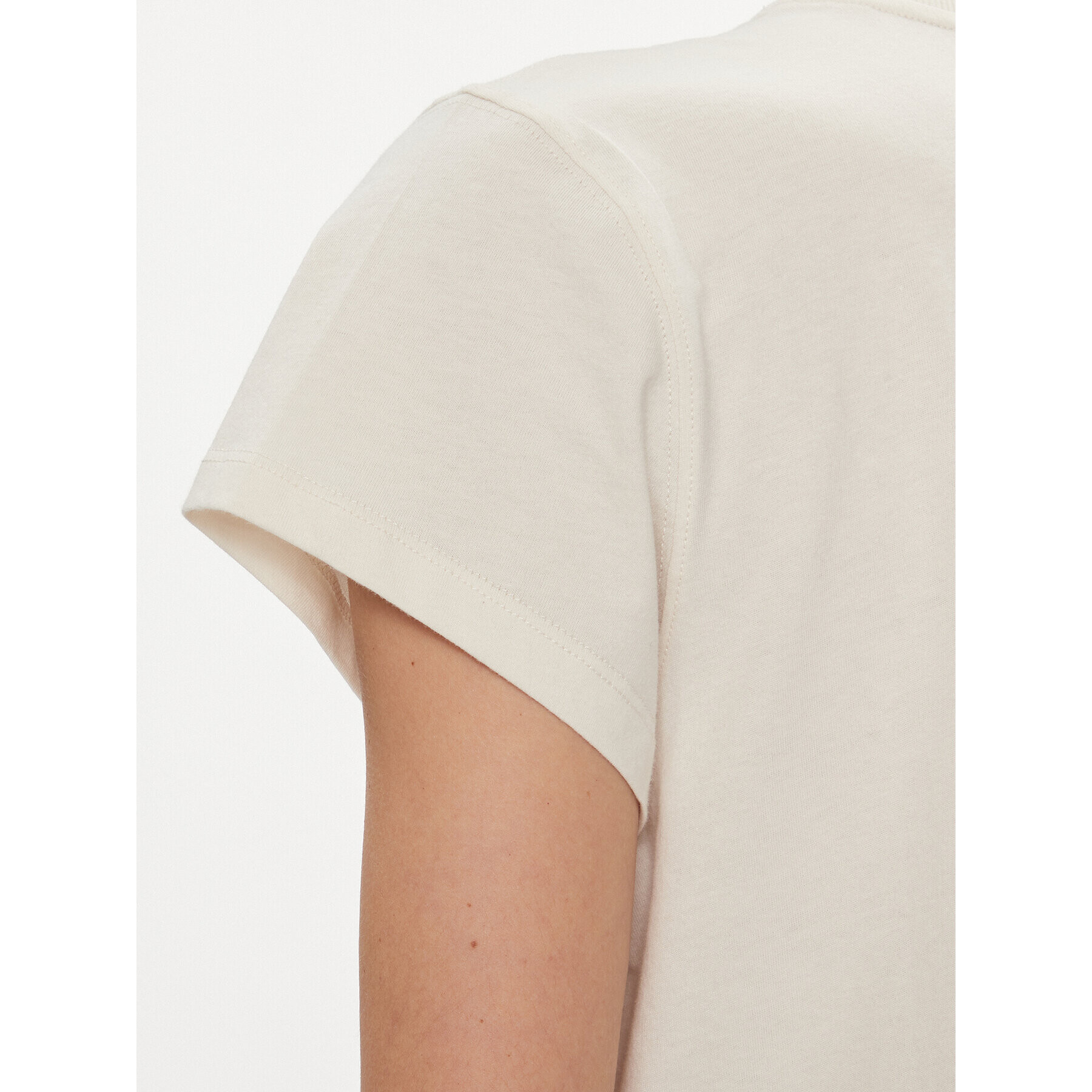 DKNY Sport Тишърт DP3T9563 Бежов Relaxed Fit - Pepit.bg