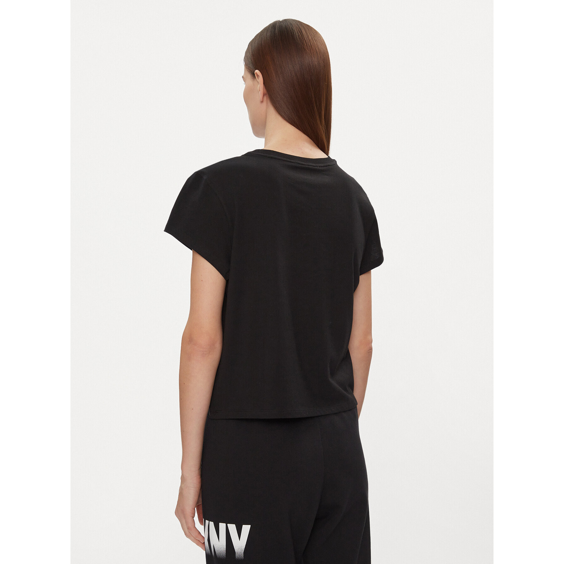 DKNY Sport Тишърт DP3T9563 Черен Relaxed Fit - Pepit.bg