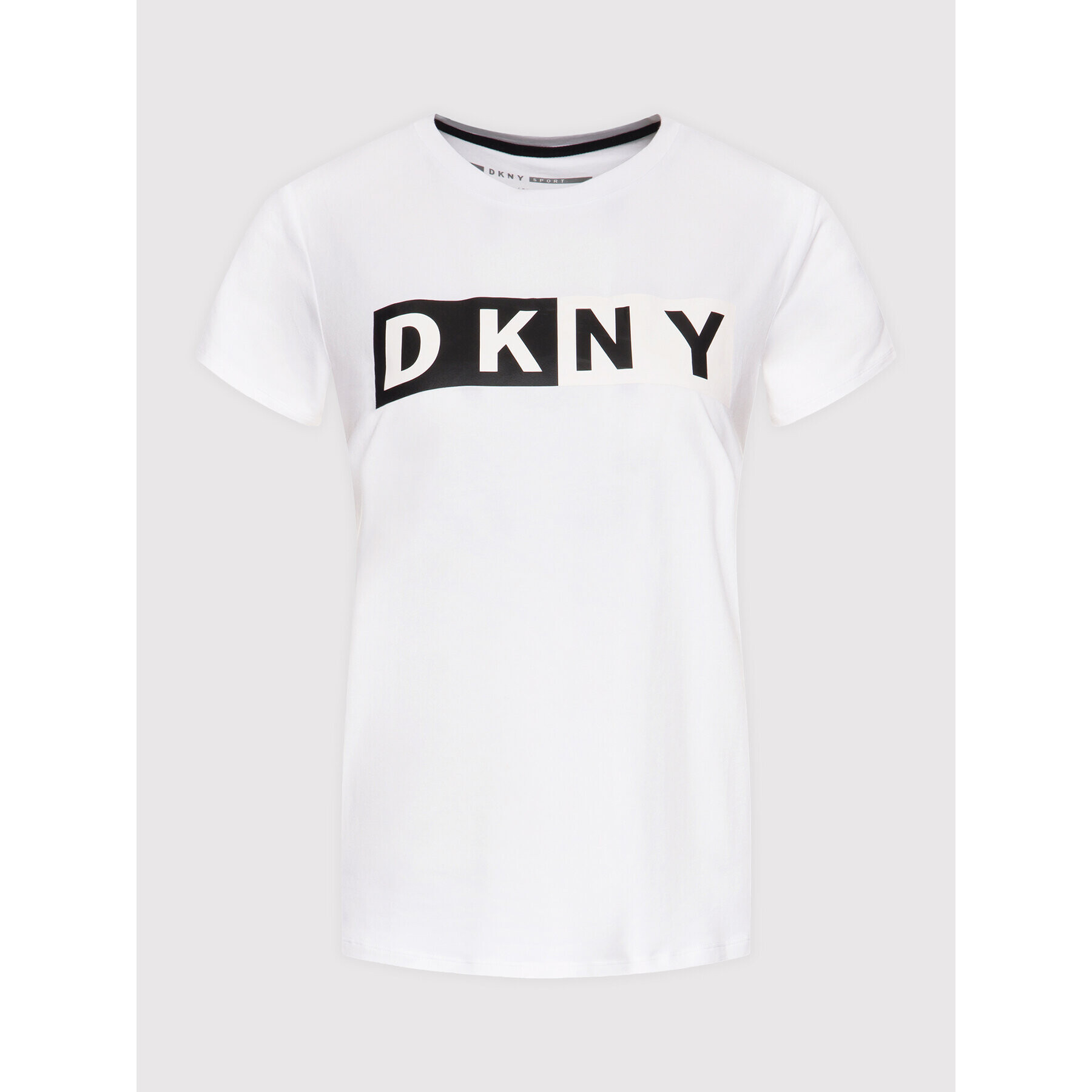 DKNY Sport Тишърт DP8T5894 Бял Regular Fit - Pepit.bg