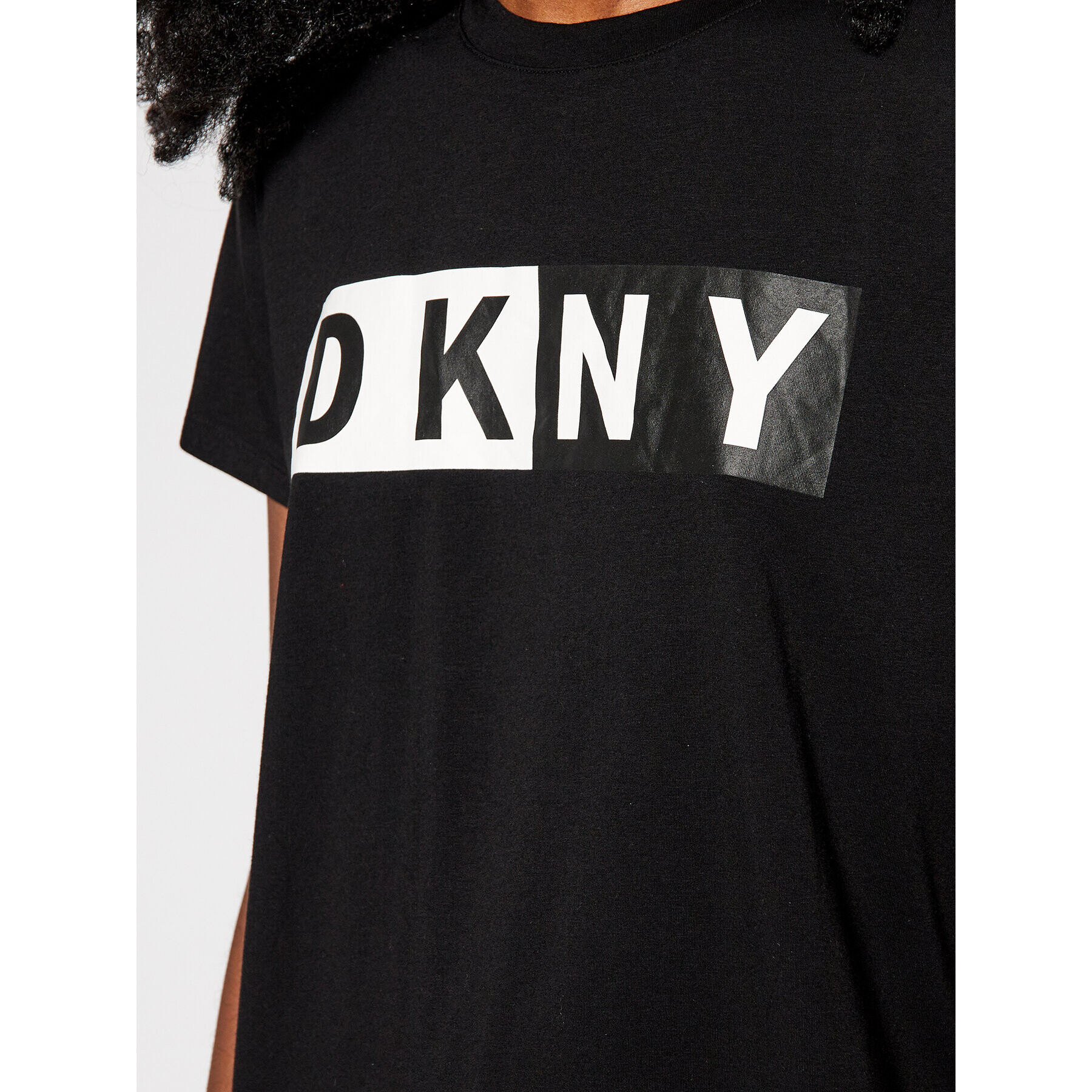 DKNY Sport Тишърт DP8T5894 Черен Regular Fit - Pepit.bg